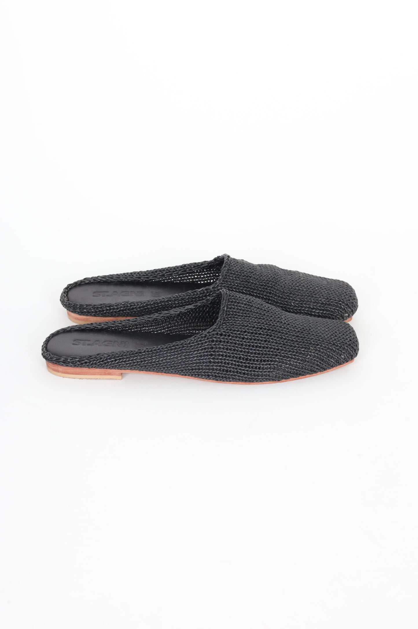 St. Agni Womens Black Shoes Size EU 36