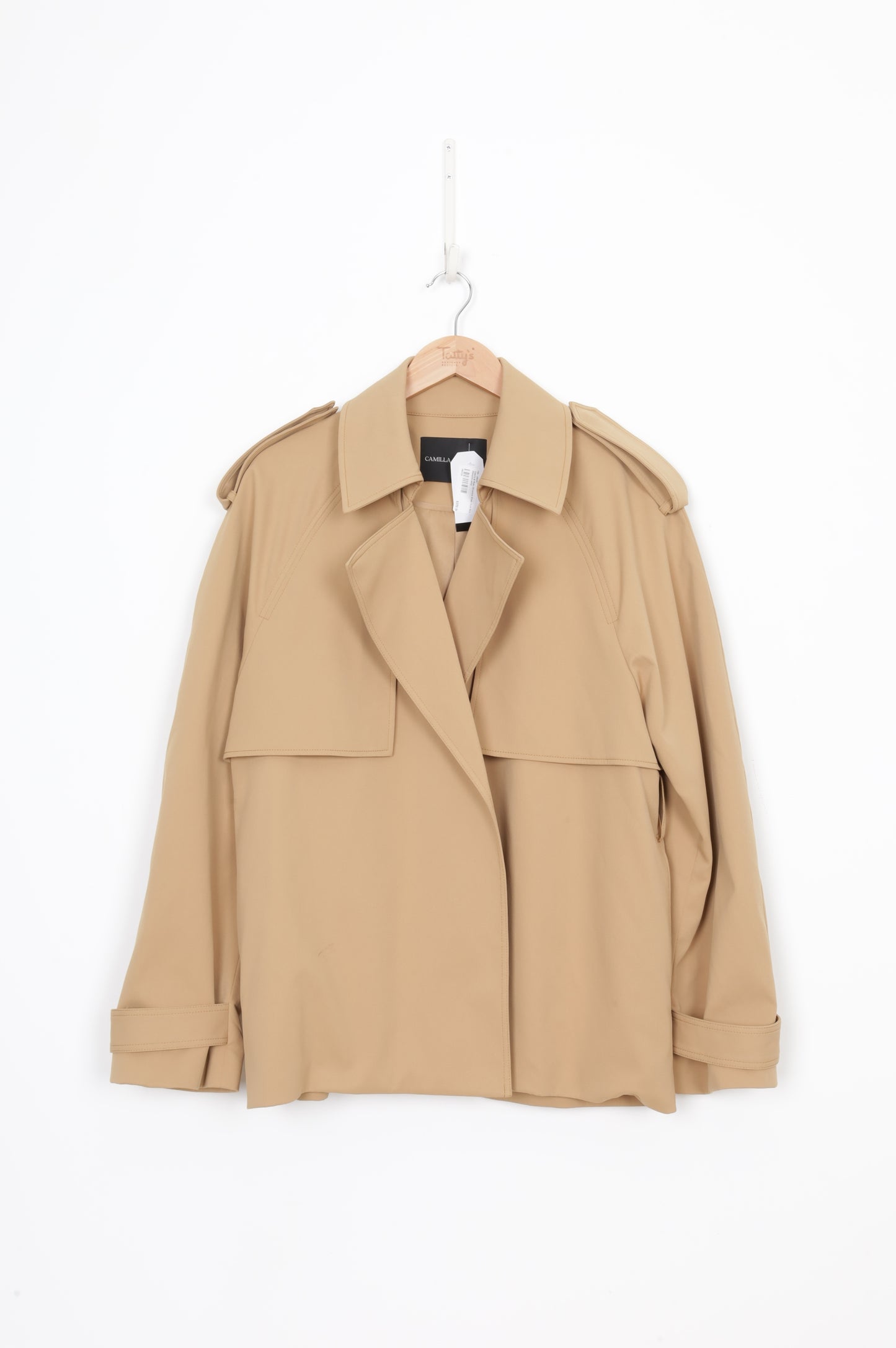 Camila & Marc Womens Khaki Jacket Size S