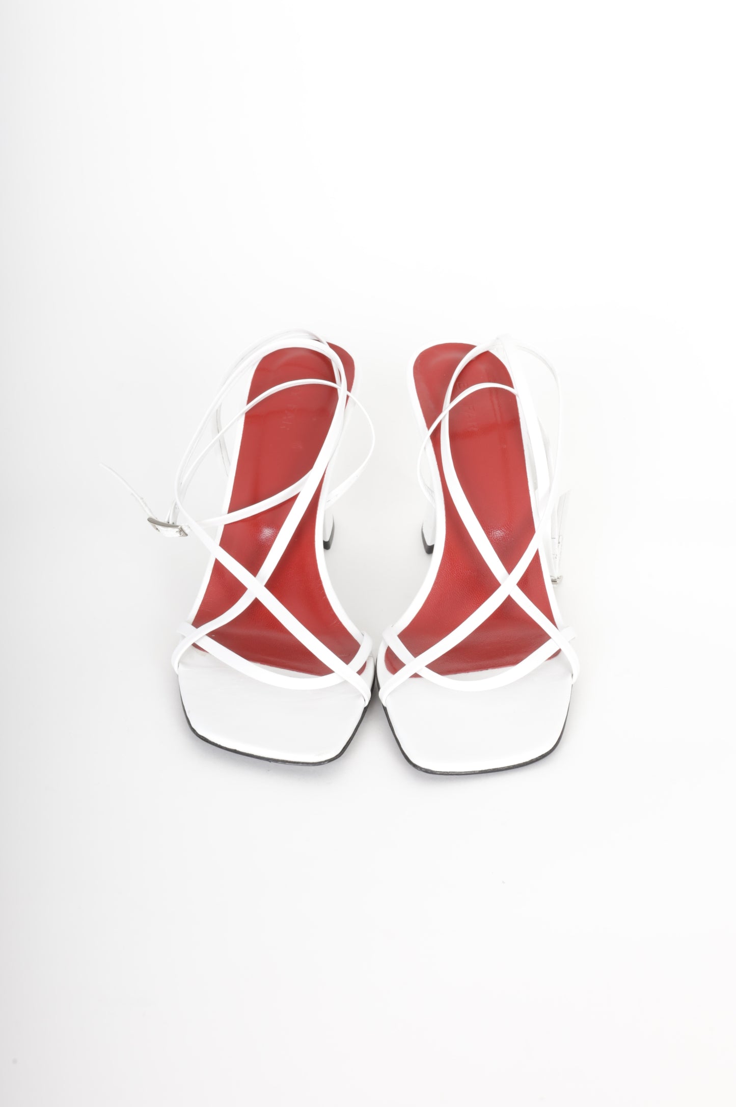 By FAR Womens White Heels Size EU 39