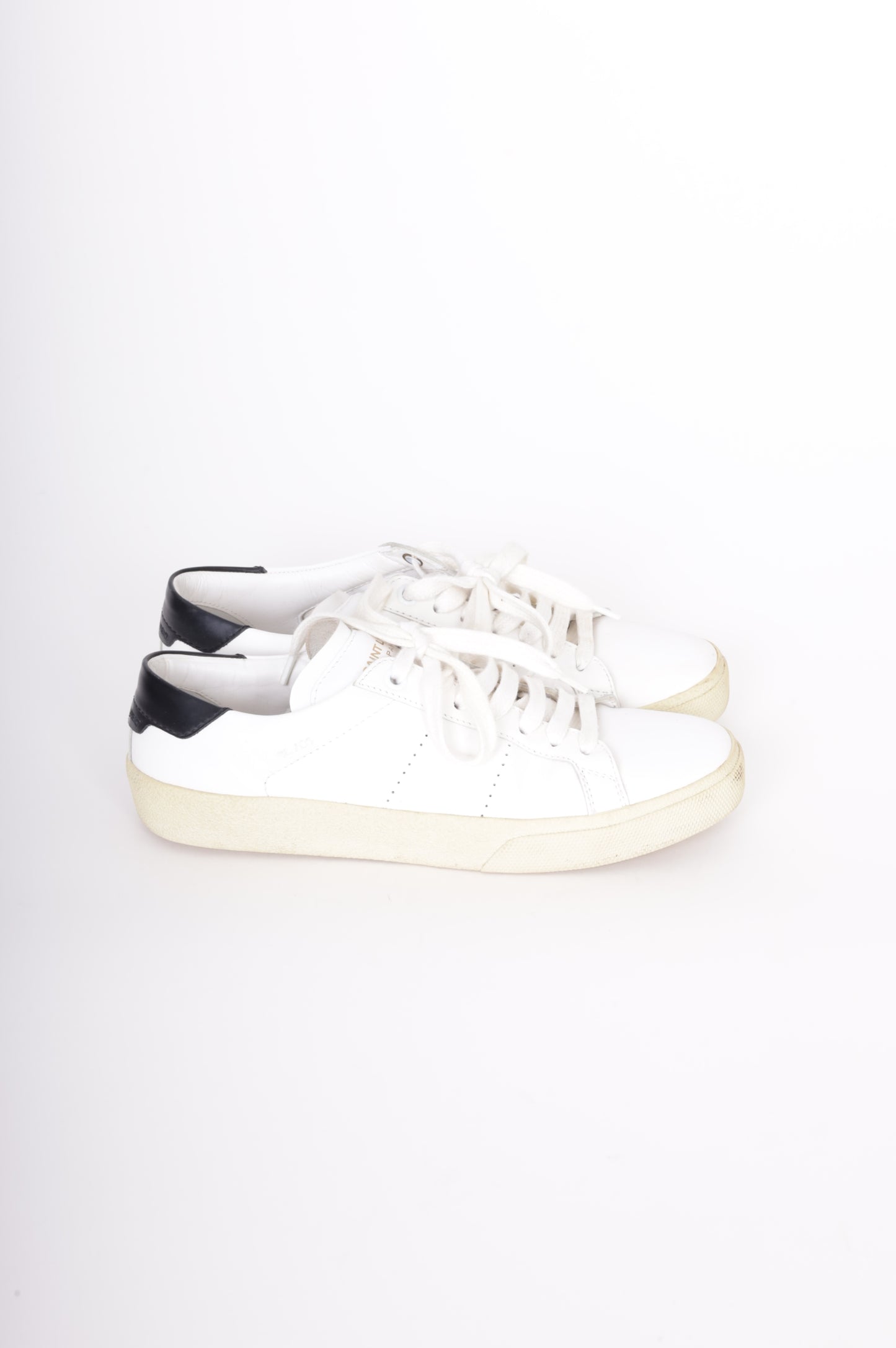 Saint Laurent Womens White Sneakers Size 36