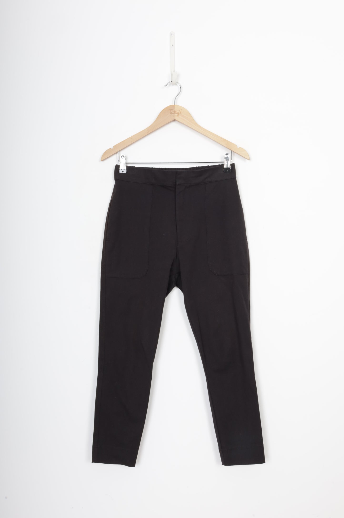 Bassike Womens Black Pants Size 0