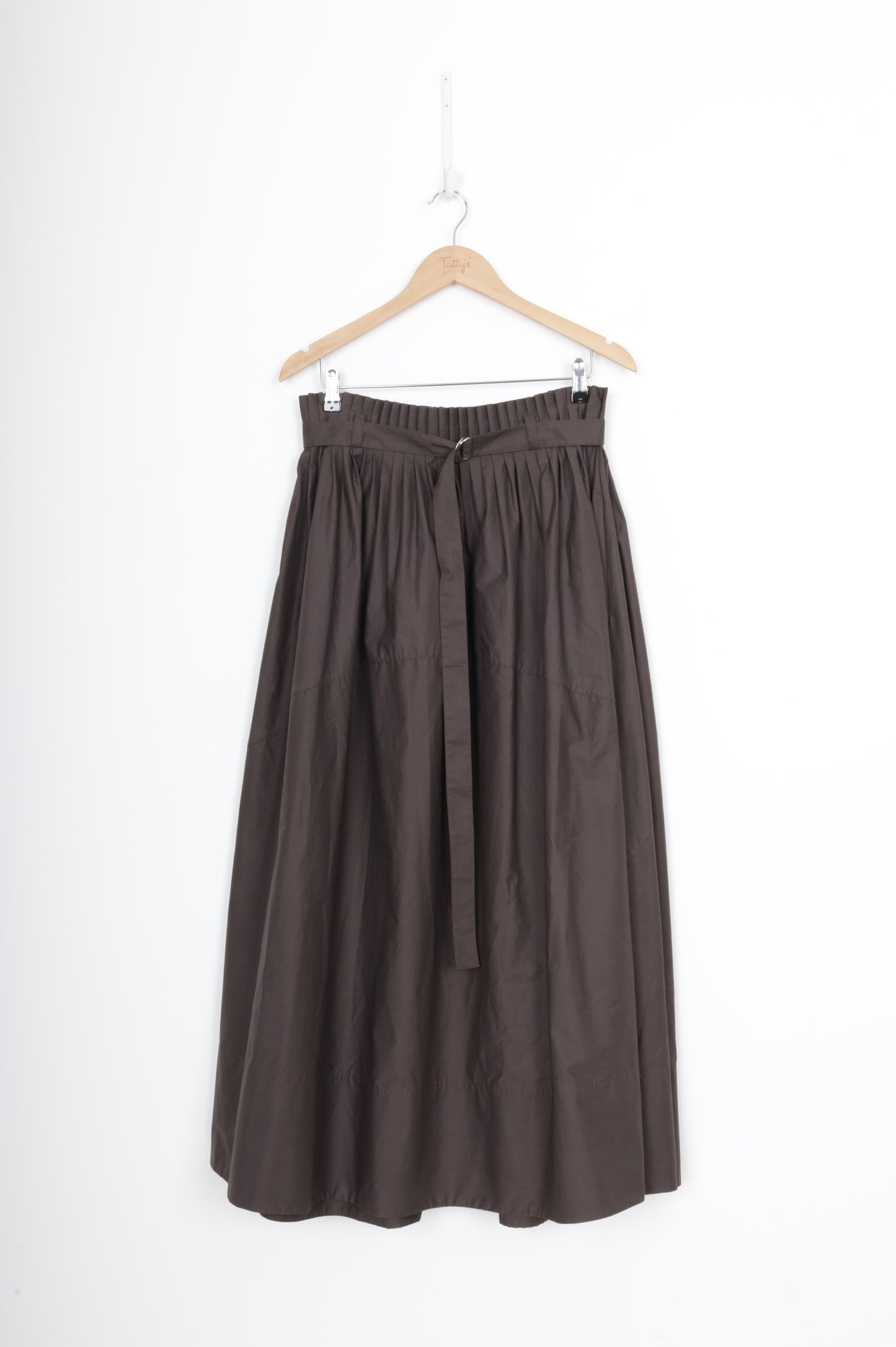 Lee Mathews Womens Brown Maxi Skirt Size 2