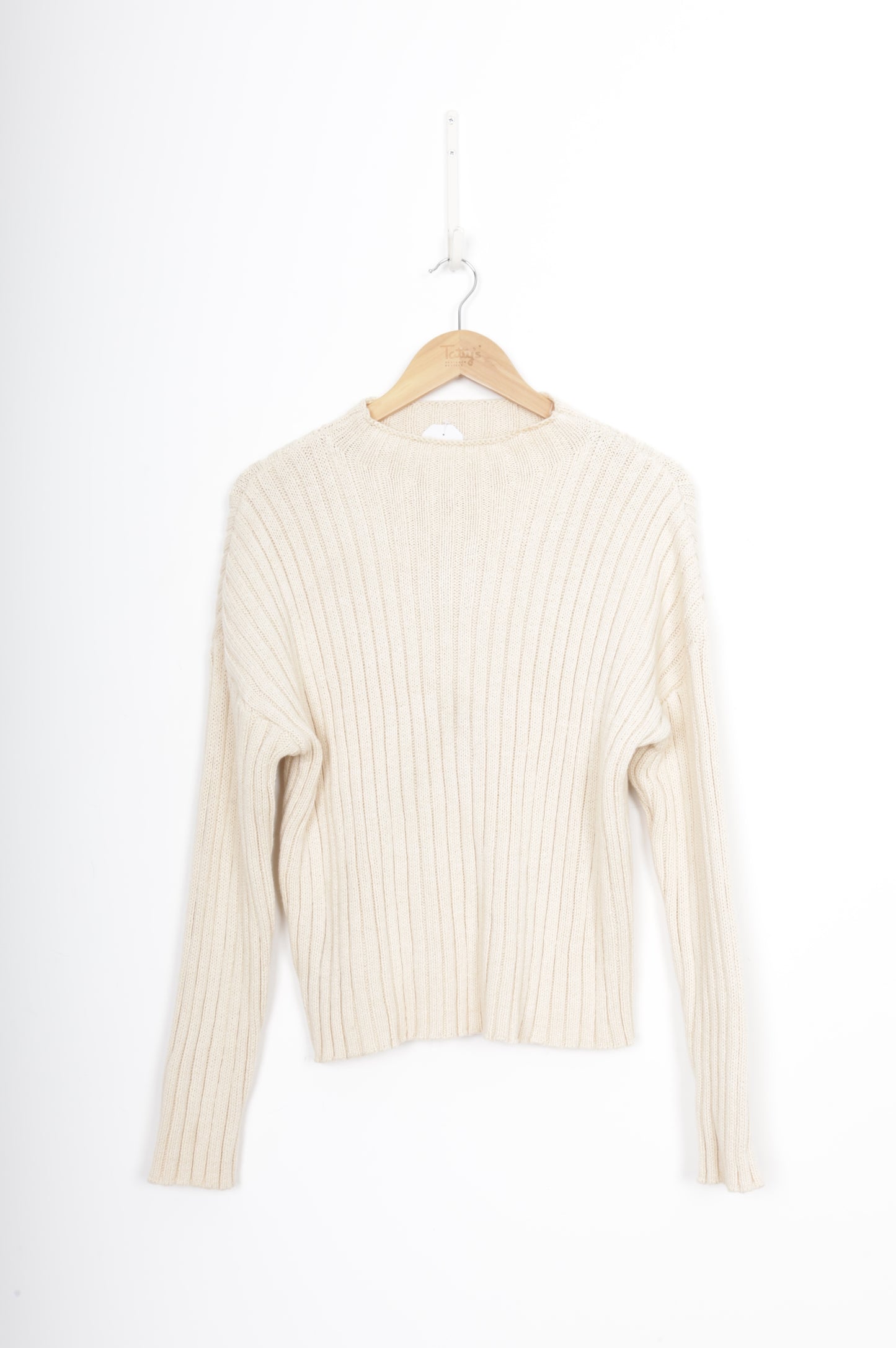 St. Agni Womens Beige Jumper Size XS