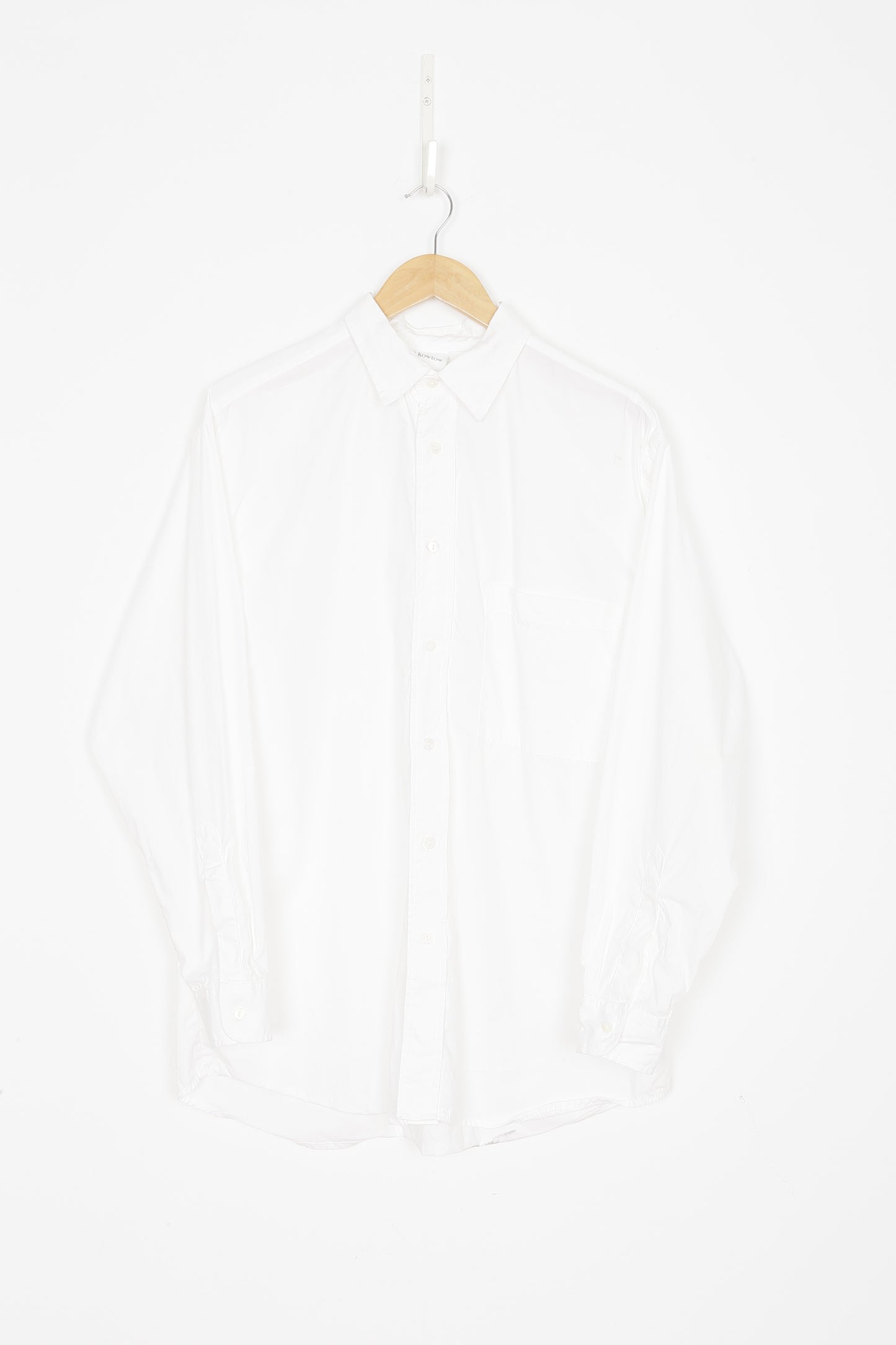 Kowtow Womens White Shirt Size L