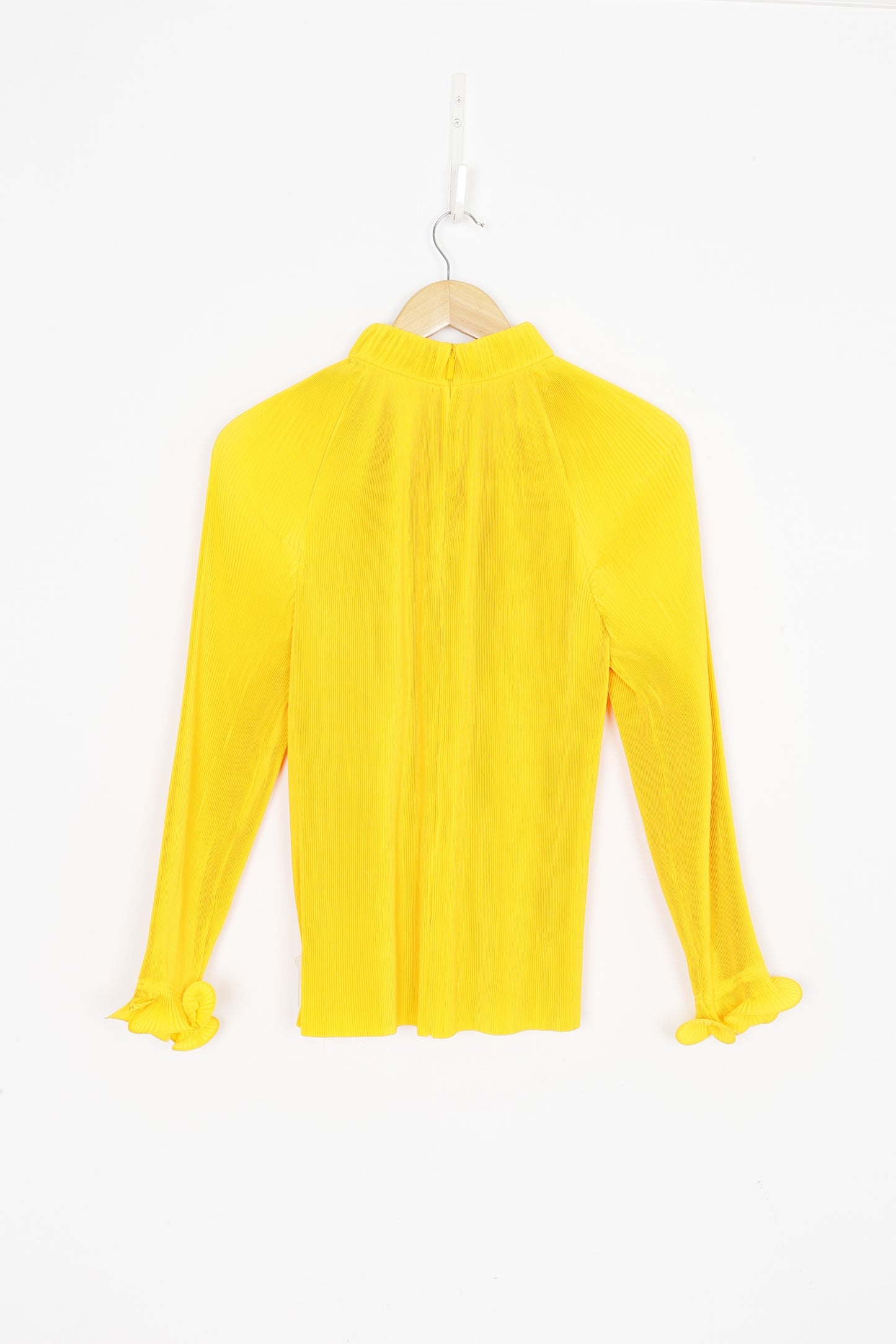 Tibi Womens Yellow Top Size S