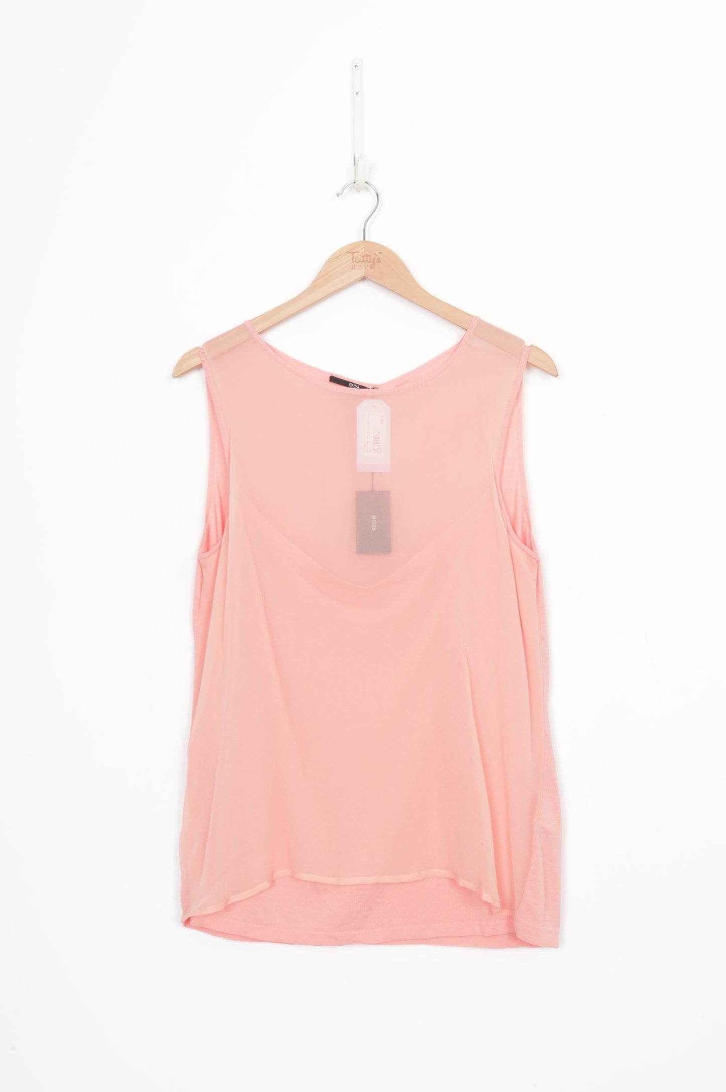 Boss by Hugo Boss Womens Pink Top Size XL