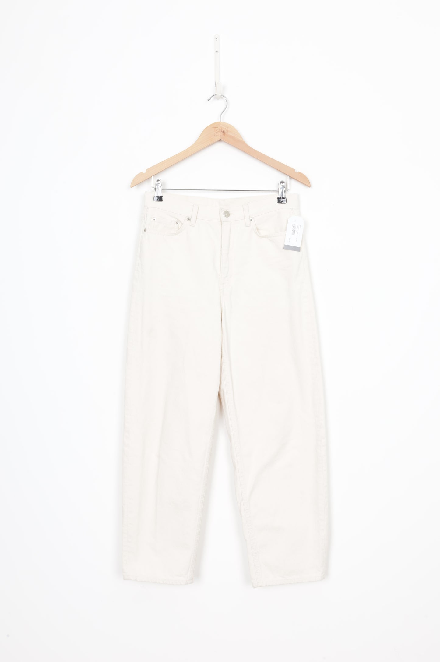 Cos Womens Cream Jeans Size W 27