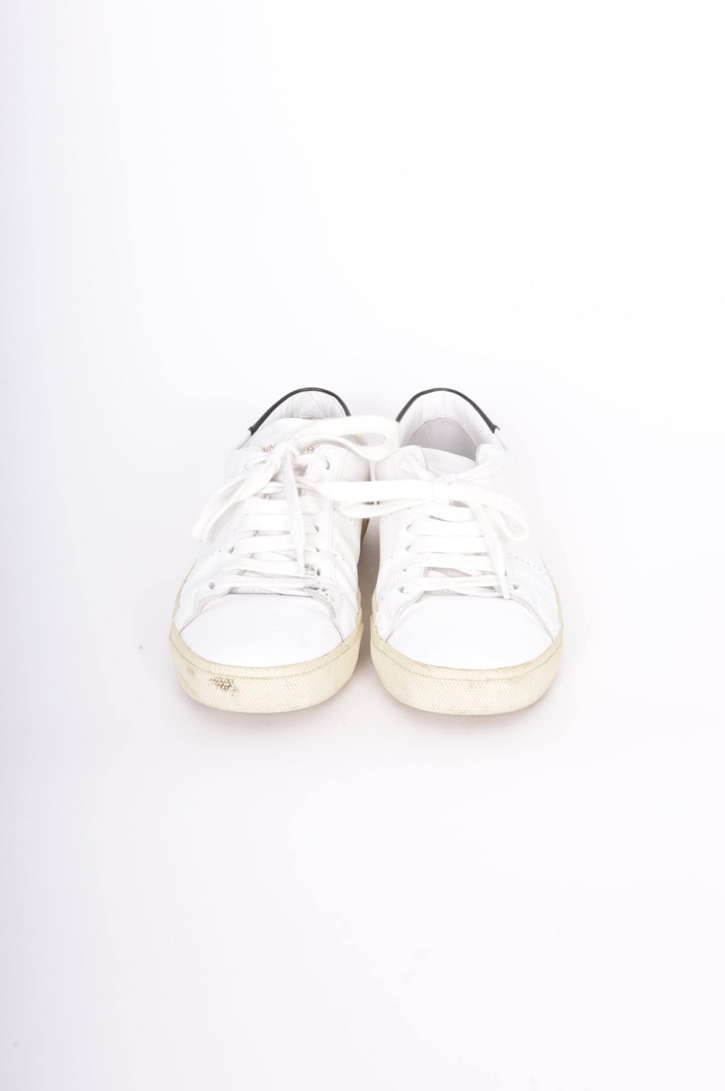 Saint Laurent Womens White Sneakers Size 36