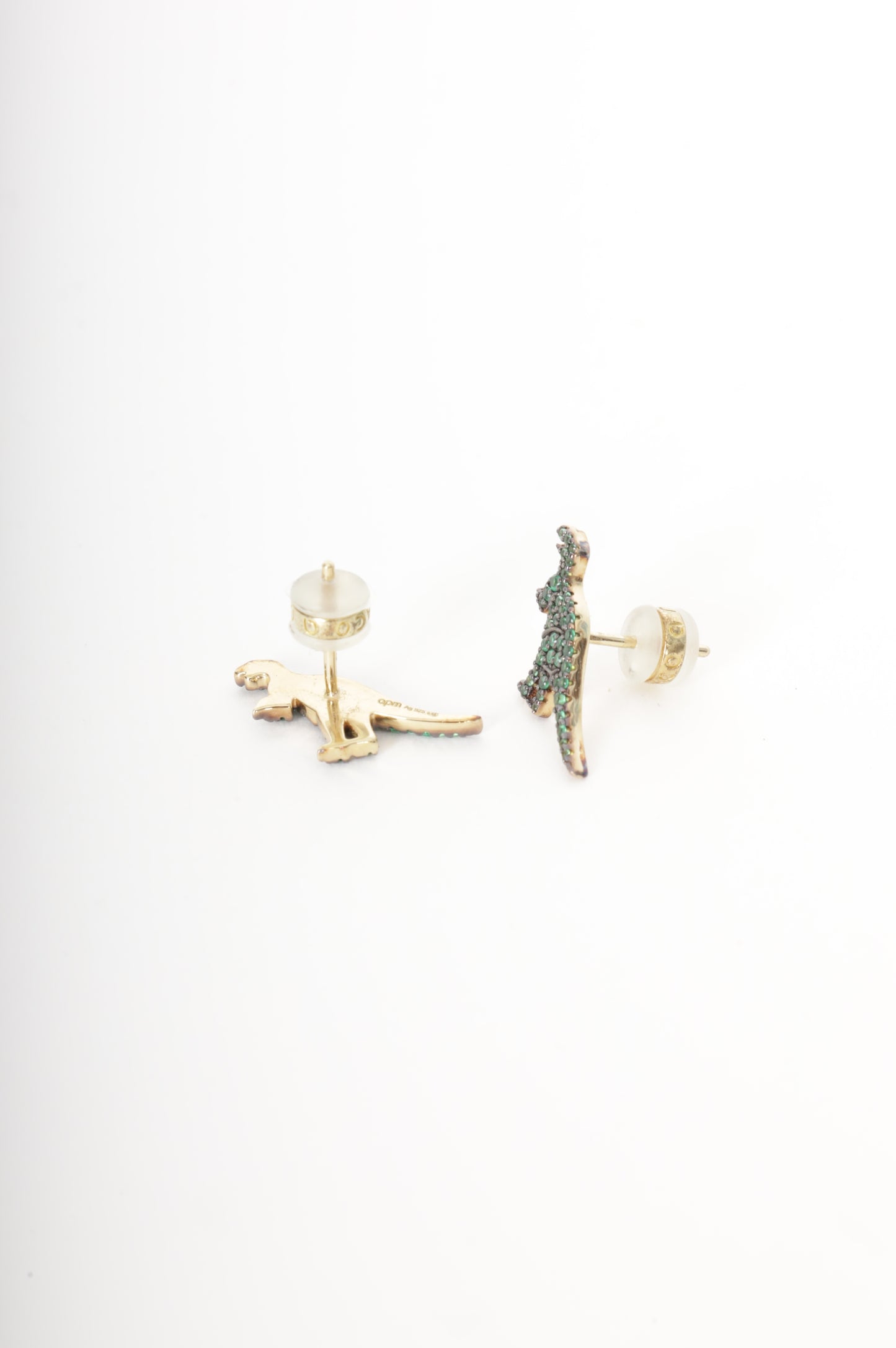 APM Womens Green Earrings Size N/S