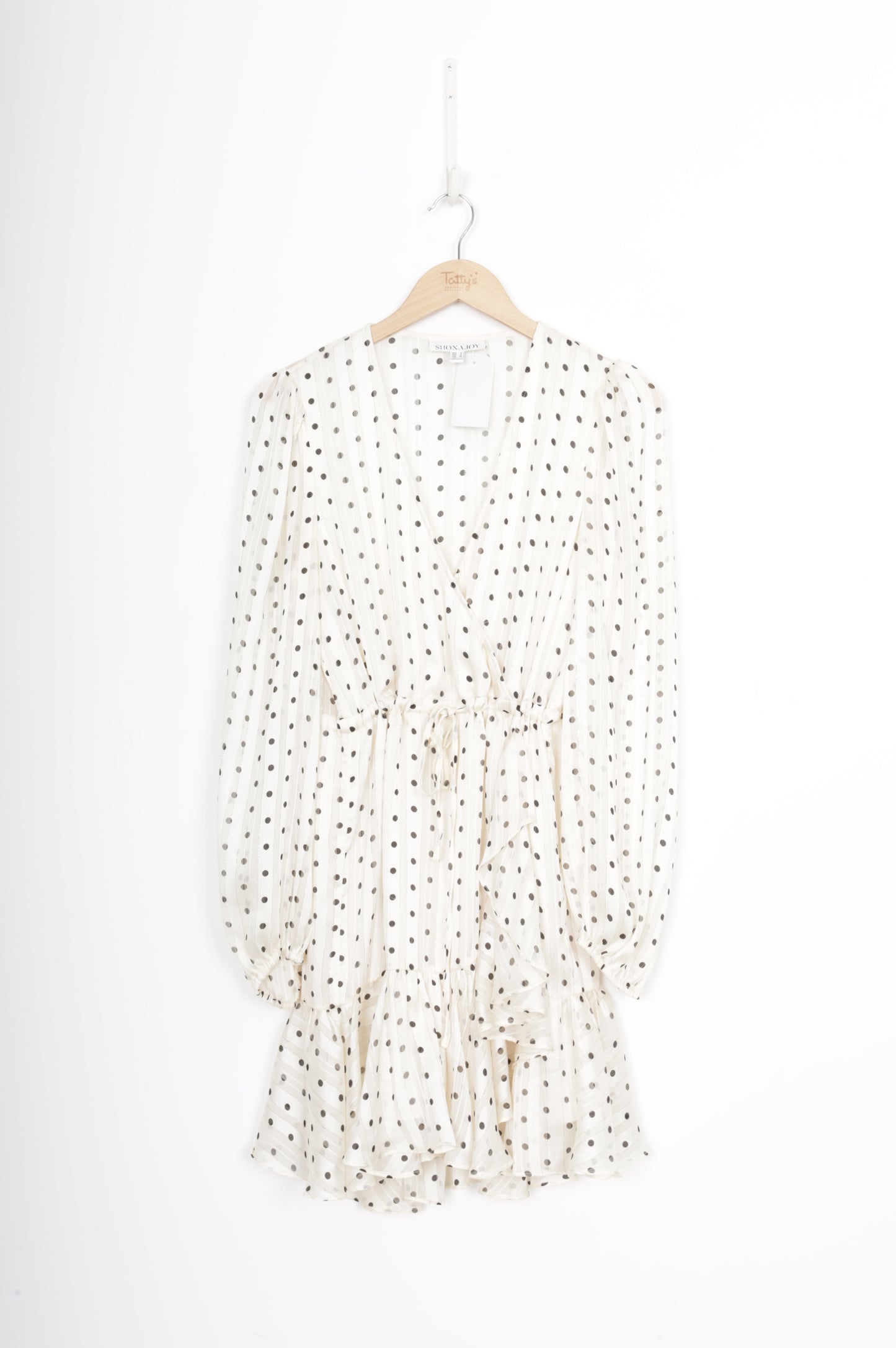 Shona Joy Womens Cream Dress Size 8