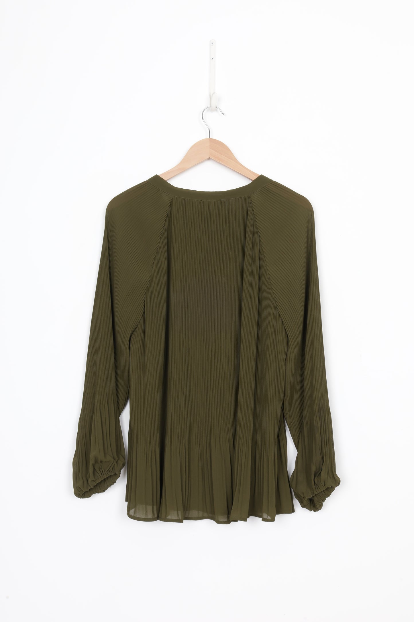Madly Sweetly by Loobie's Story Womens Green Blouse Size 14