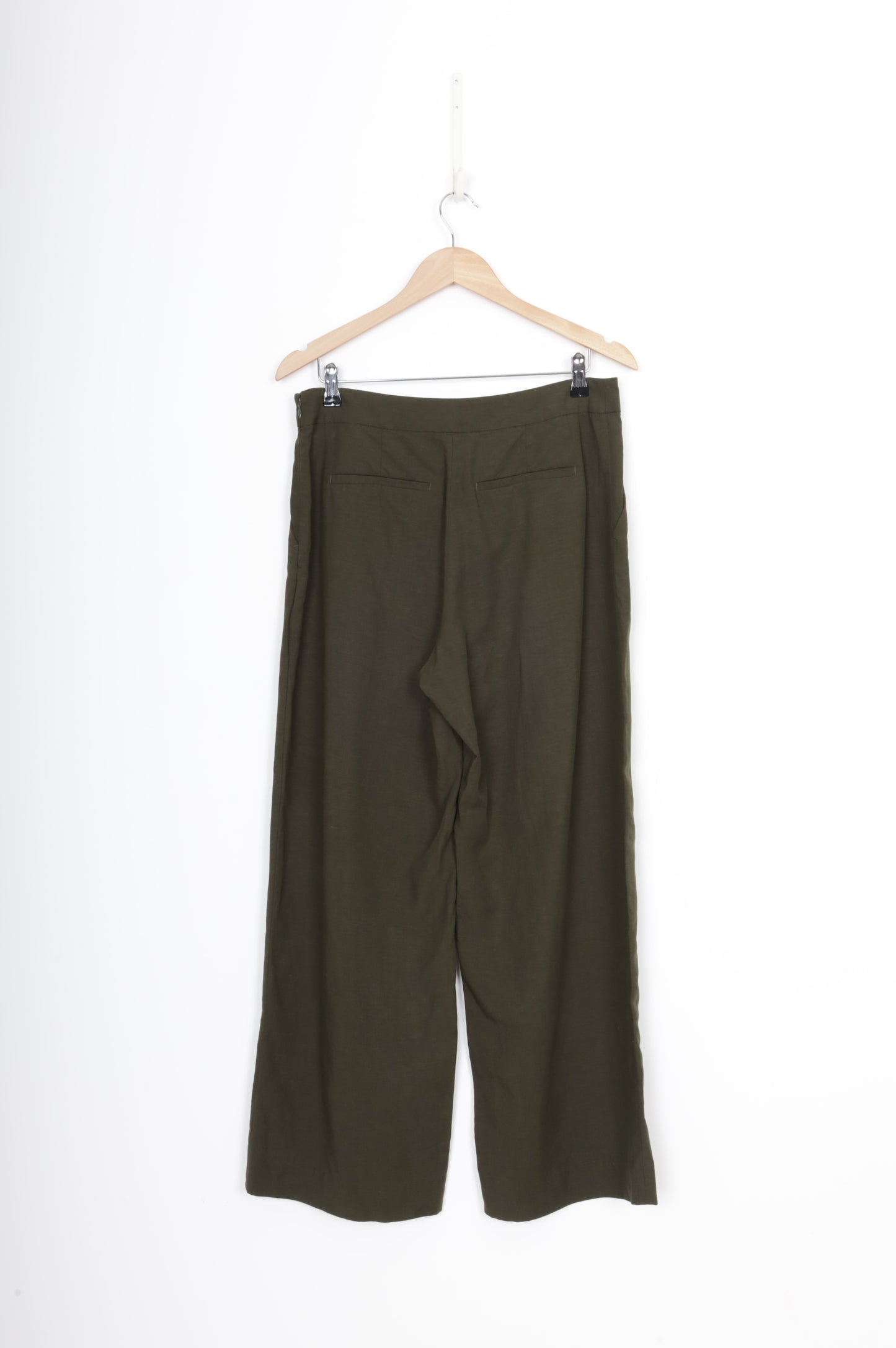Max Womens Green Pants Size 12 MO