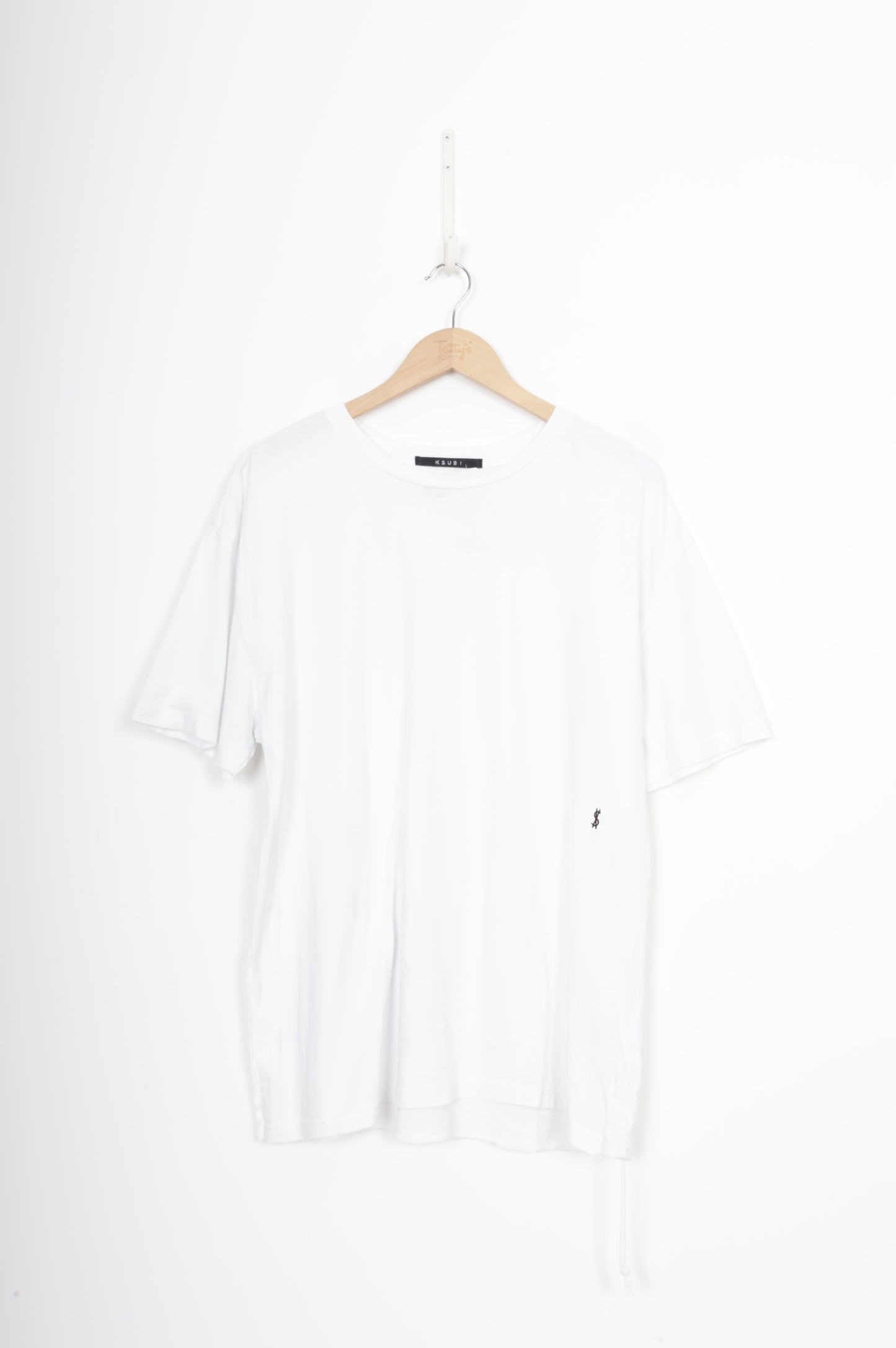 Ksubi Mens White T-shirt Size M