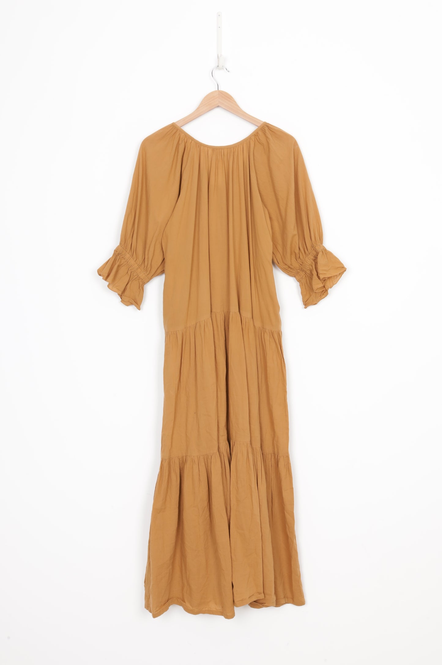 Daughters of India Womens Orange Dress Size XL