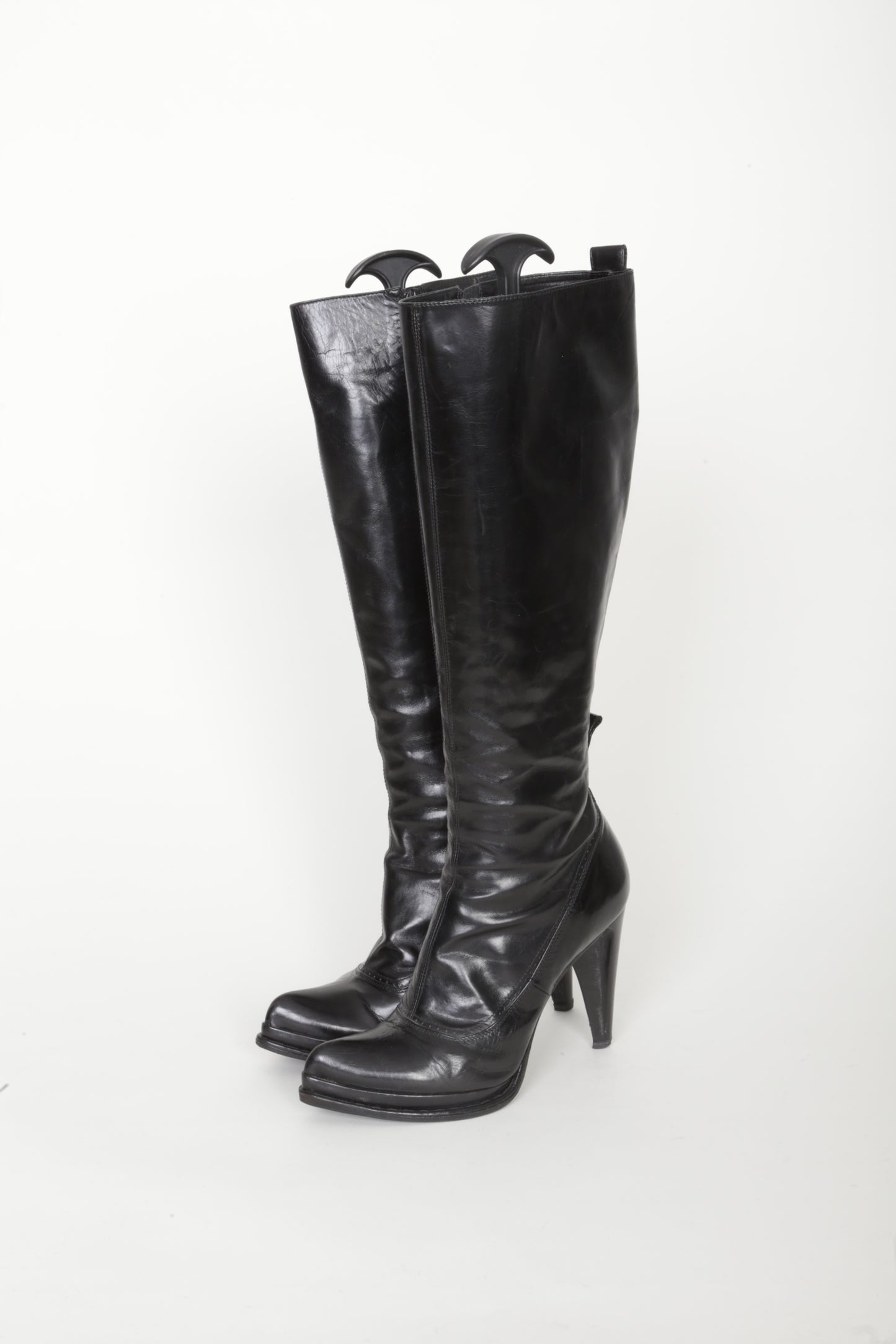 Costume National Womens Black Boots  Size EU 38