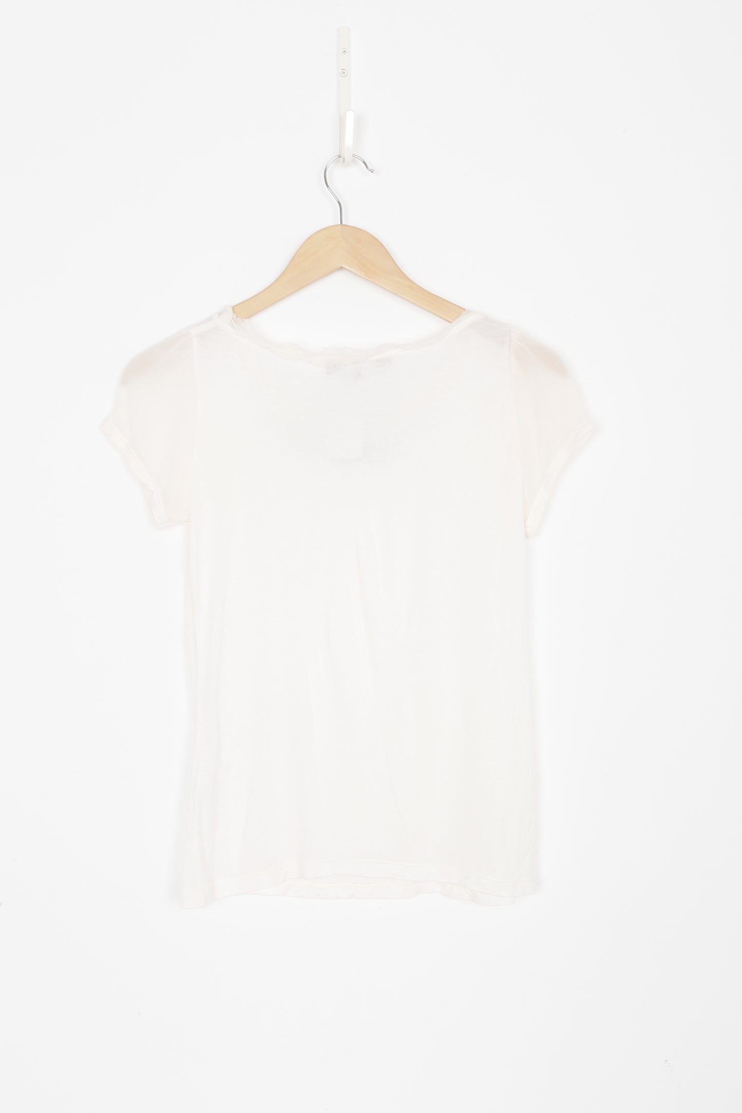 MaxMara Studio Womens White Top Size S
