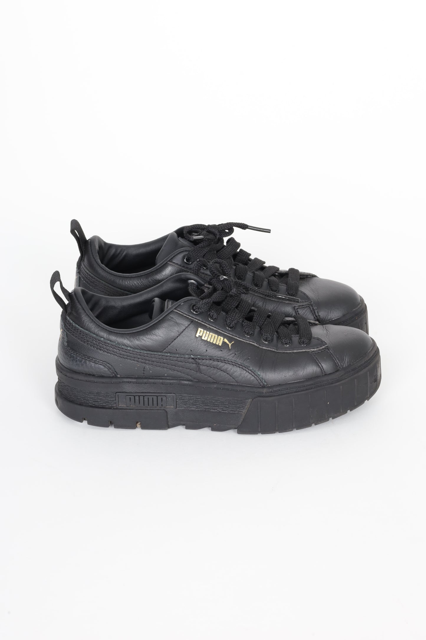 Puma Womens Black Sneakers Size EU 37.5