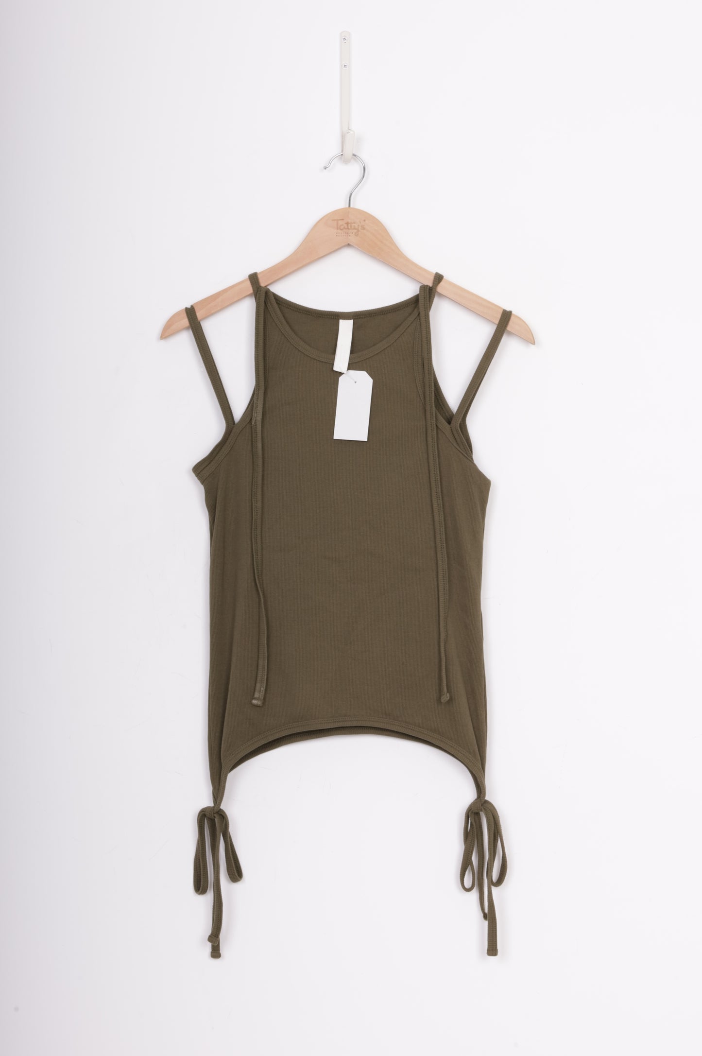 Dion Lee Womens Green Singlet Size UK 10