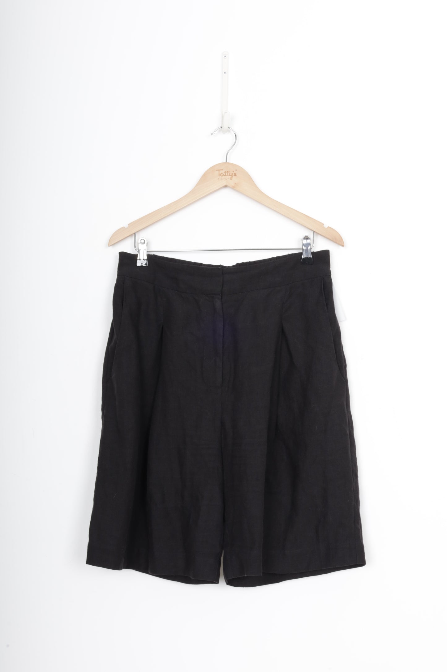 Juliette Hogan Womens Black Shorts Size 12
