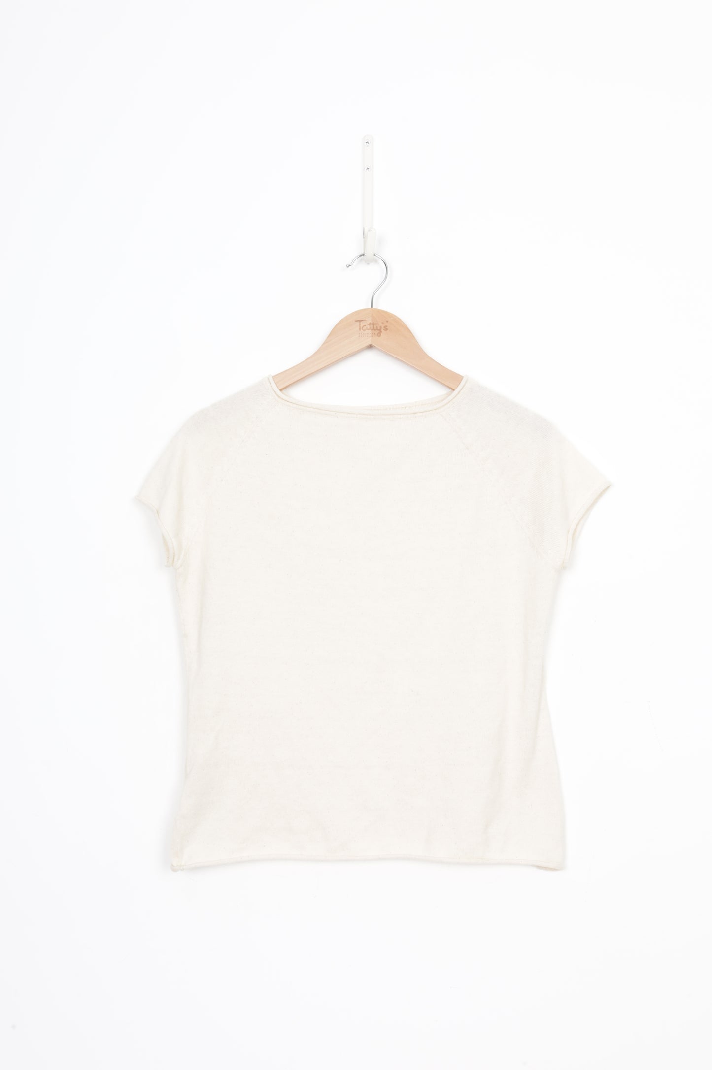 Wixii Womens Cream Top Size S