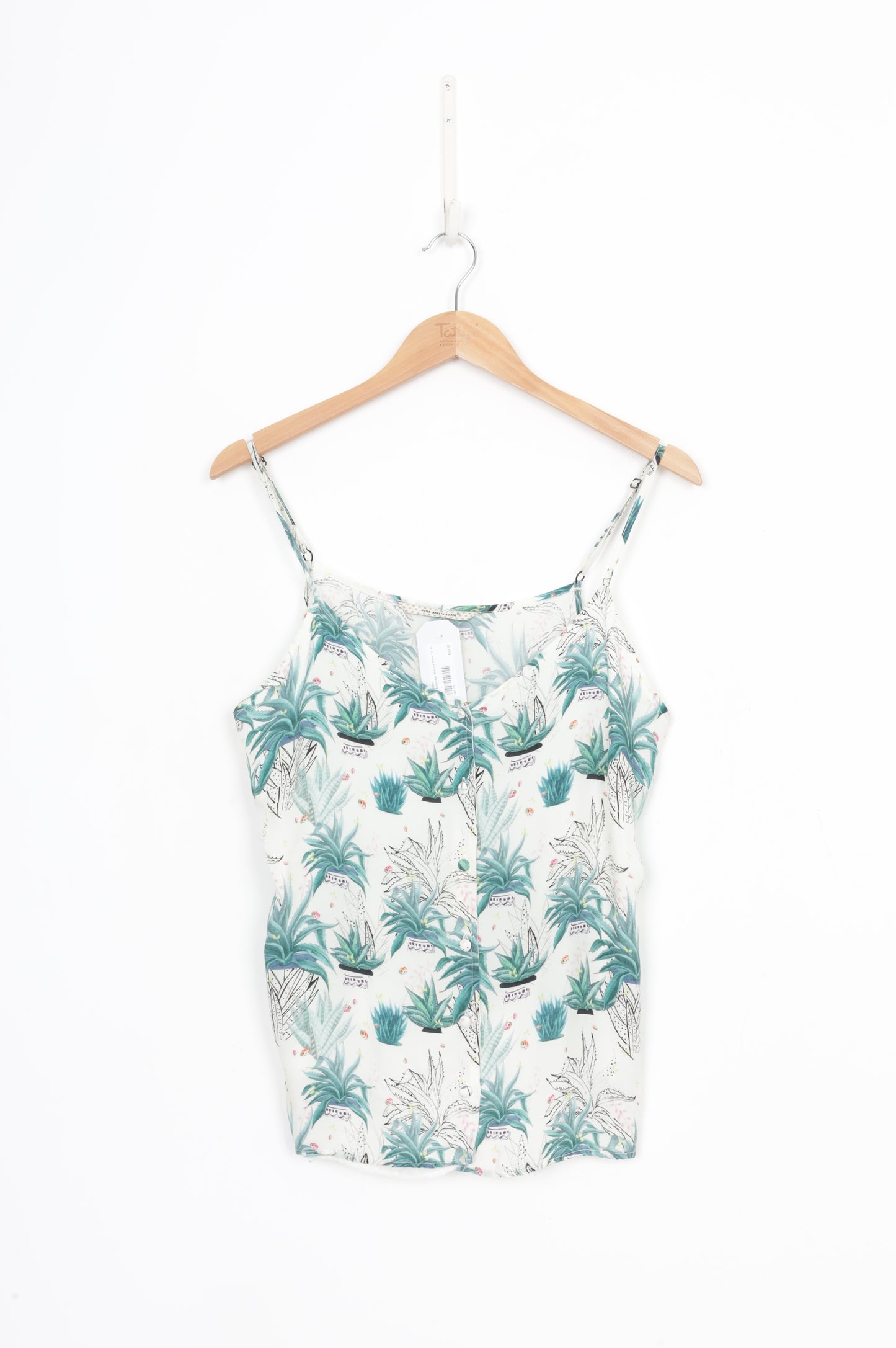 Pom Amsterdam Womens White Top Size M