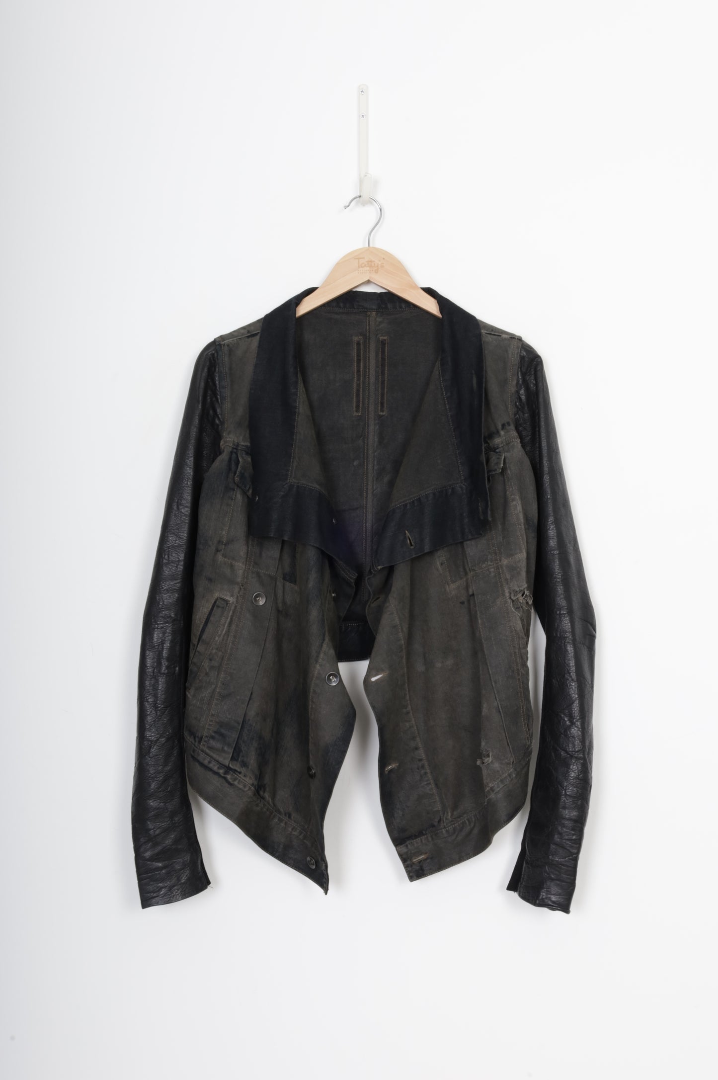 Rick Owens DRKSHDW Womens Black Jacket Size L