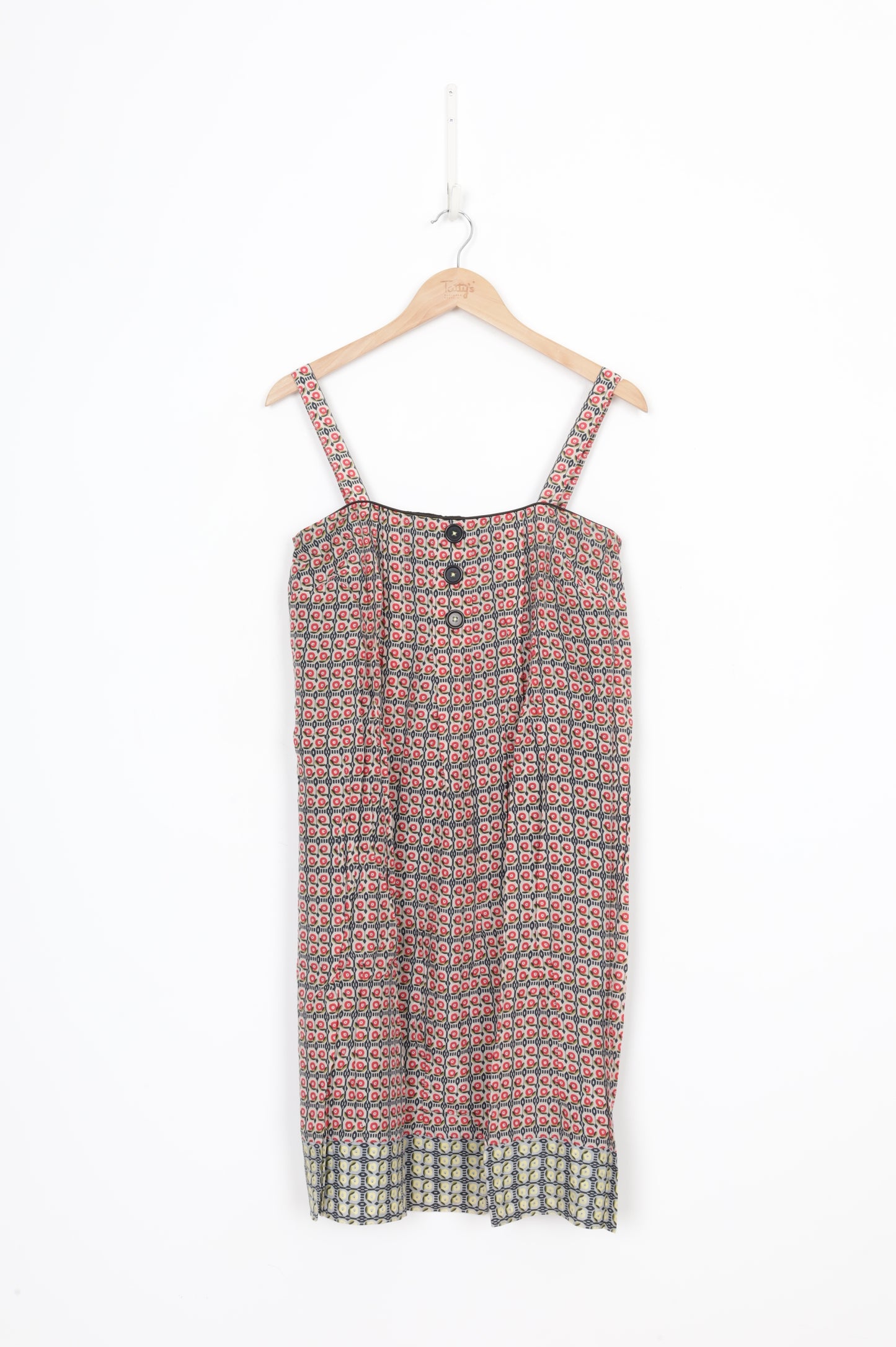 Wallace Rose Womens Beige Dress Size 12