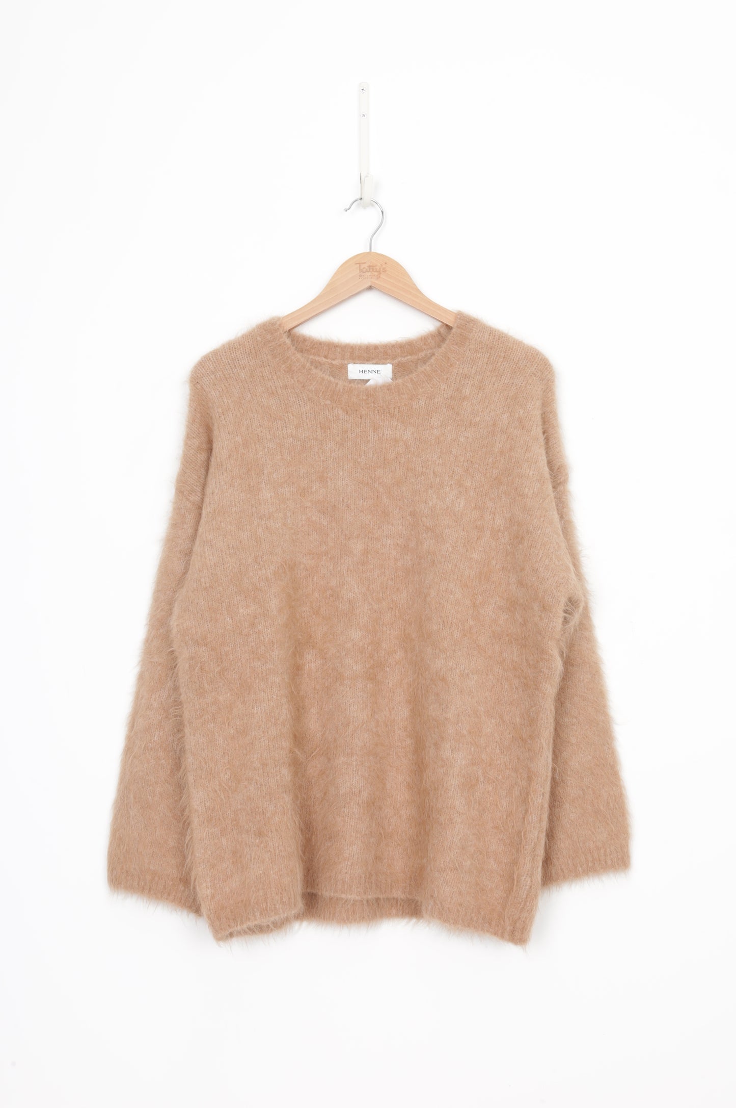 Henne Womens Brown Jumper Size XS