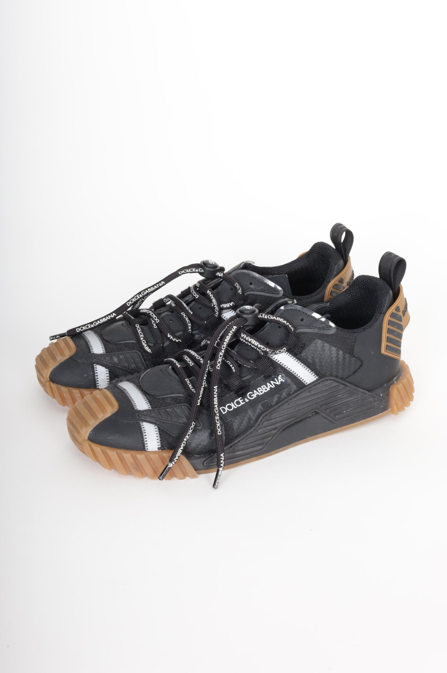 Dolce & Gabbana Mens Black Sneakers Size EU 44.5