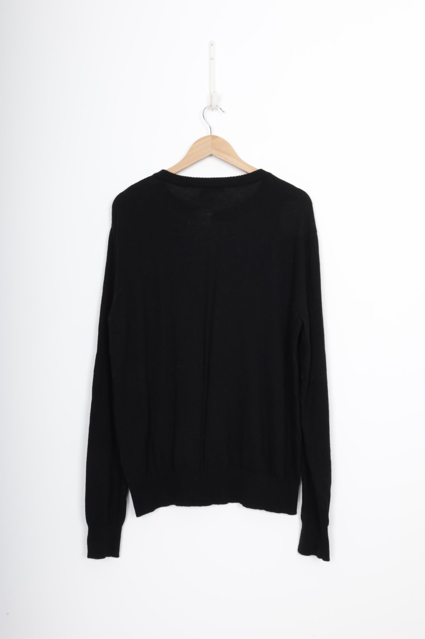 Bassike Womens Black Jumper Size L