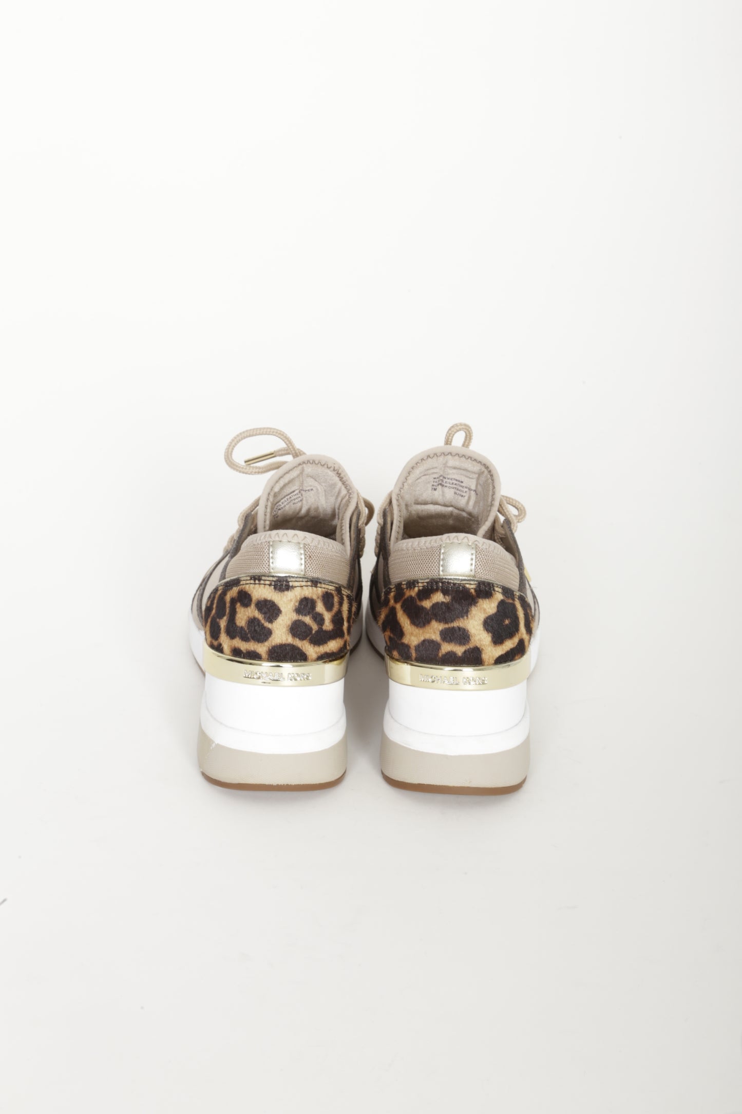 Michael Kors Womens Brown Sneakers Size 7