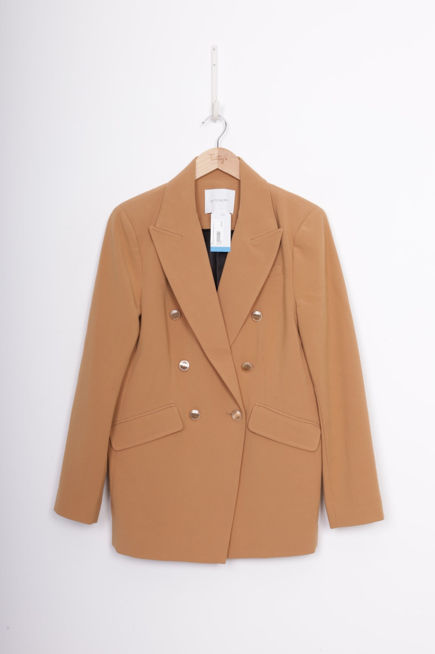 Witchery Womens Beige Blazer Size 10
