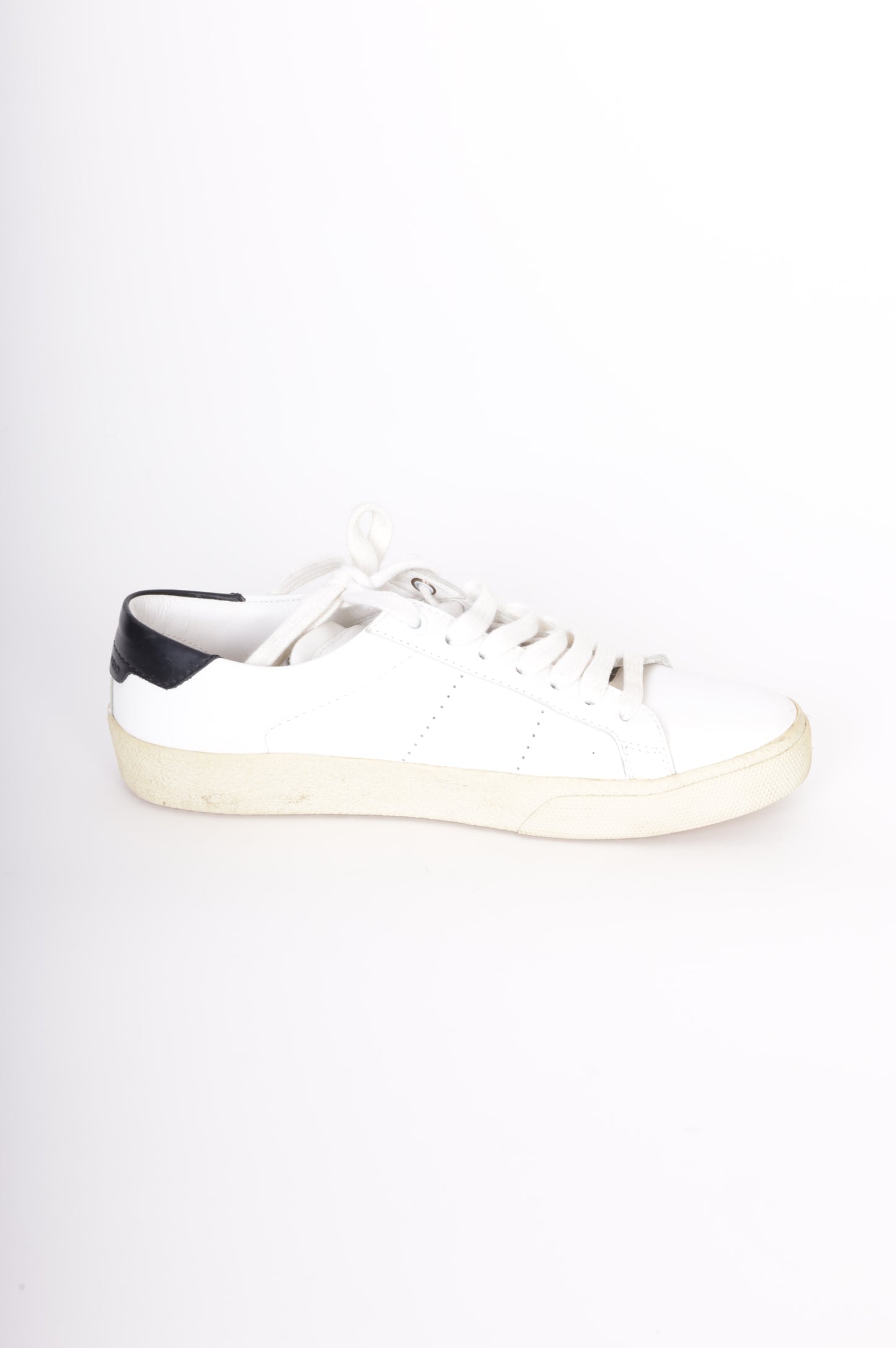 Saint Laurent Womens White Sneakers Size 36