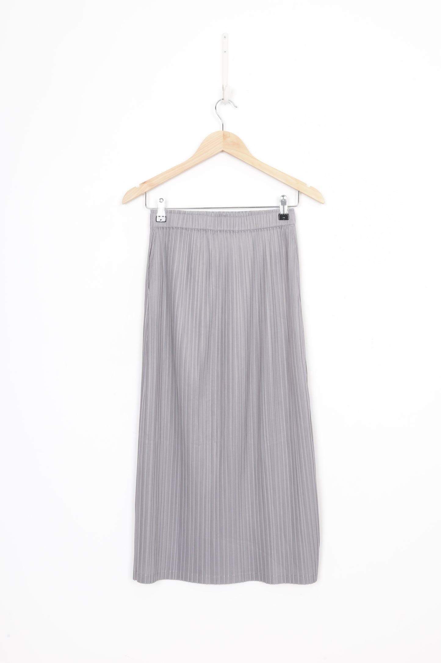 Issey Miyake Pleats Please Womens Grey Skirt Size S