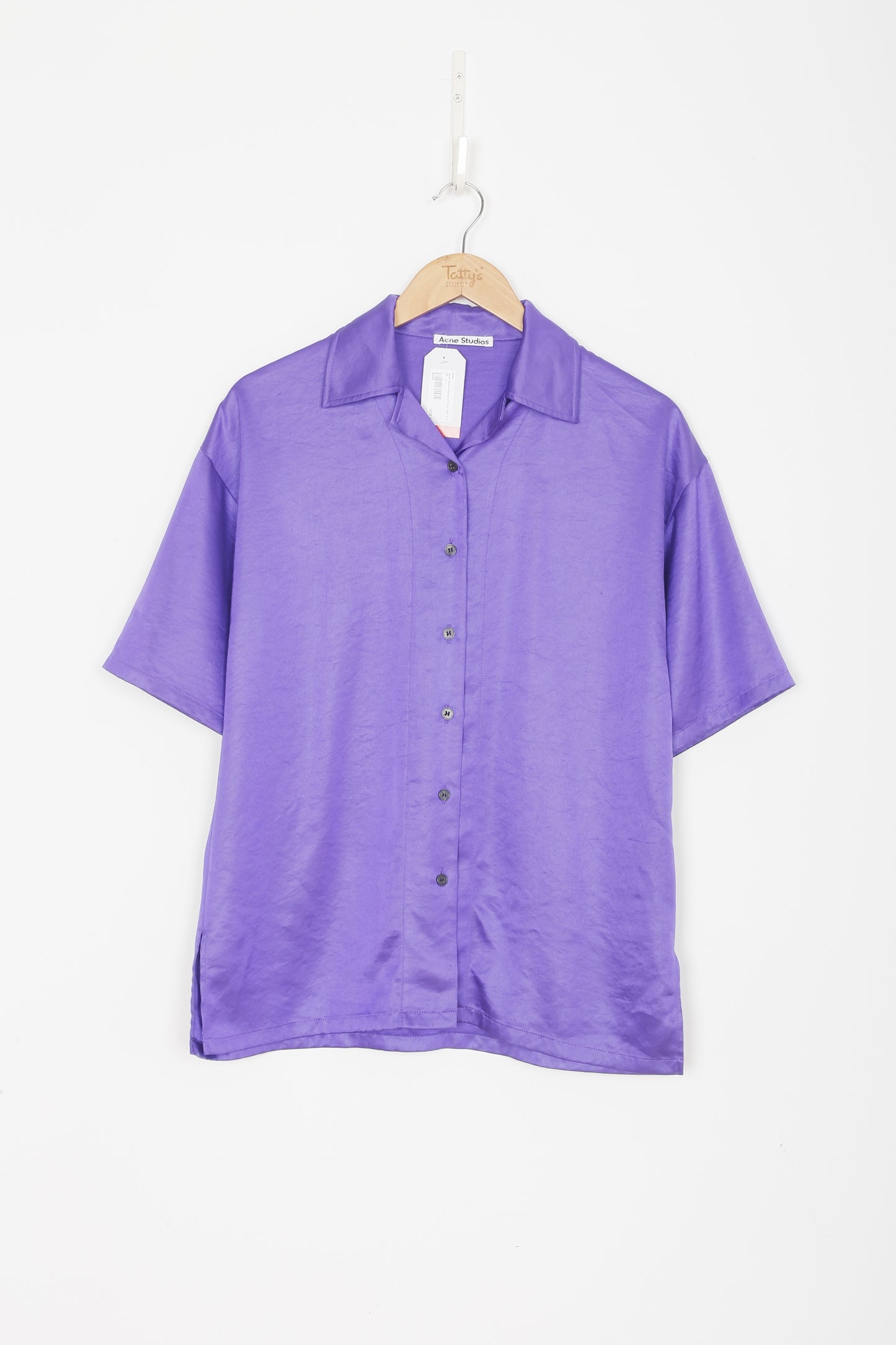 Acne Studios Womens Purple Shirt Size EU 32