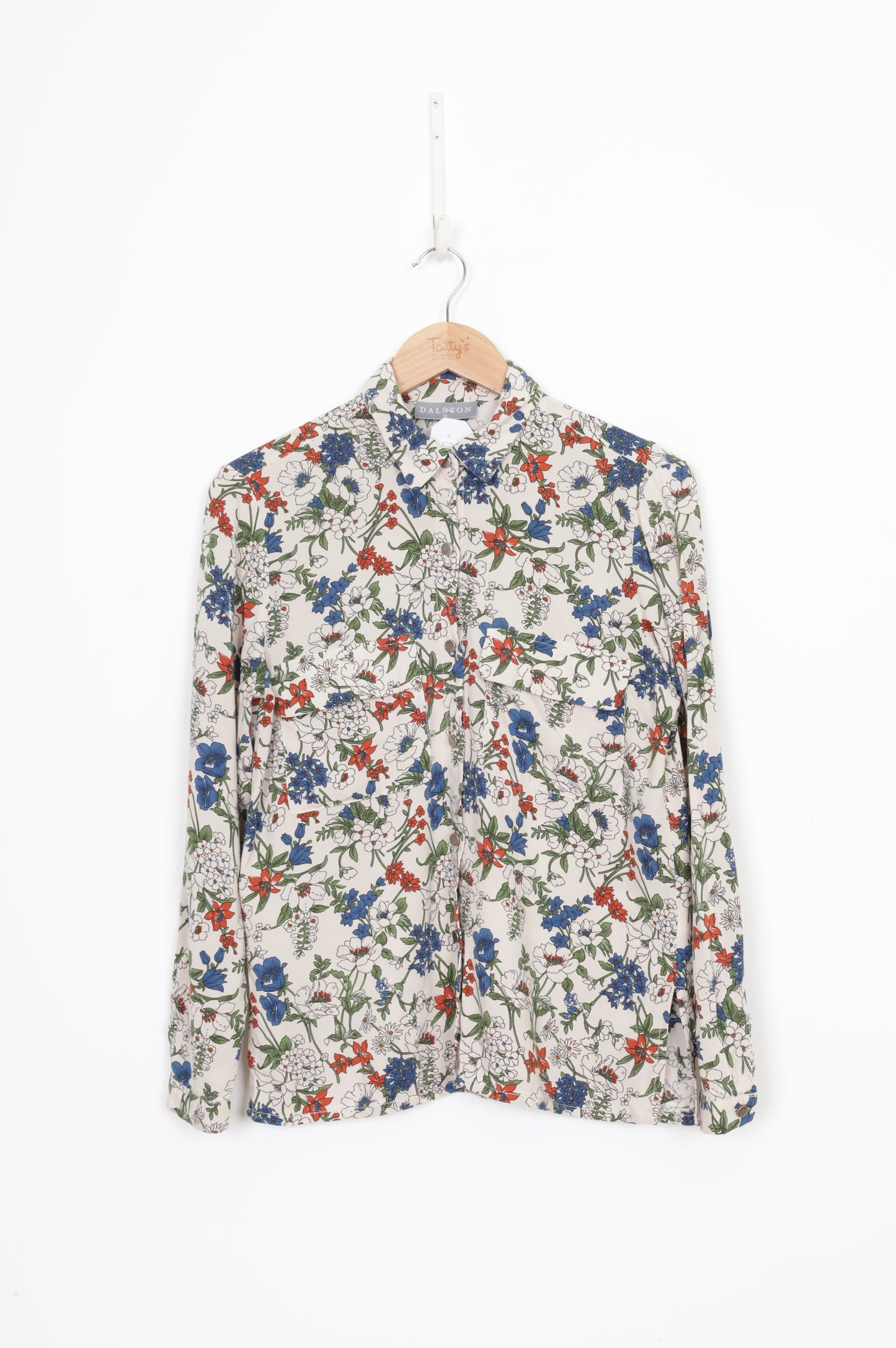 Dalston Womens Cream Shirt Size 10
