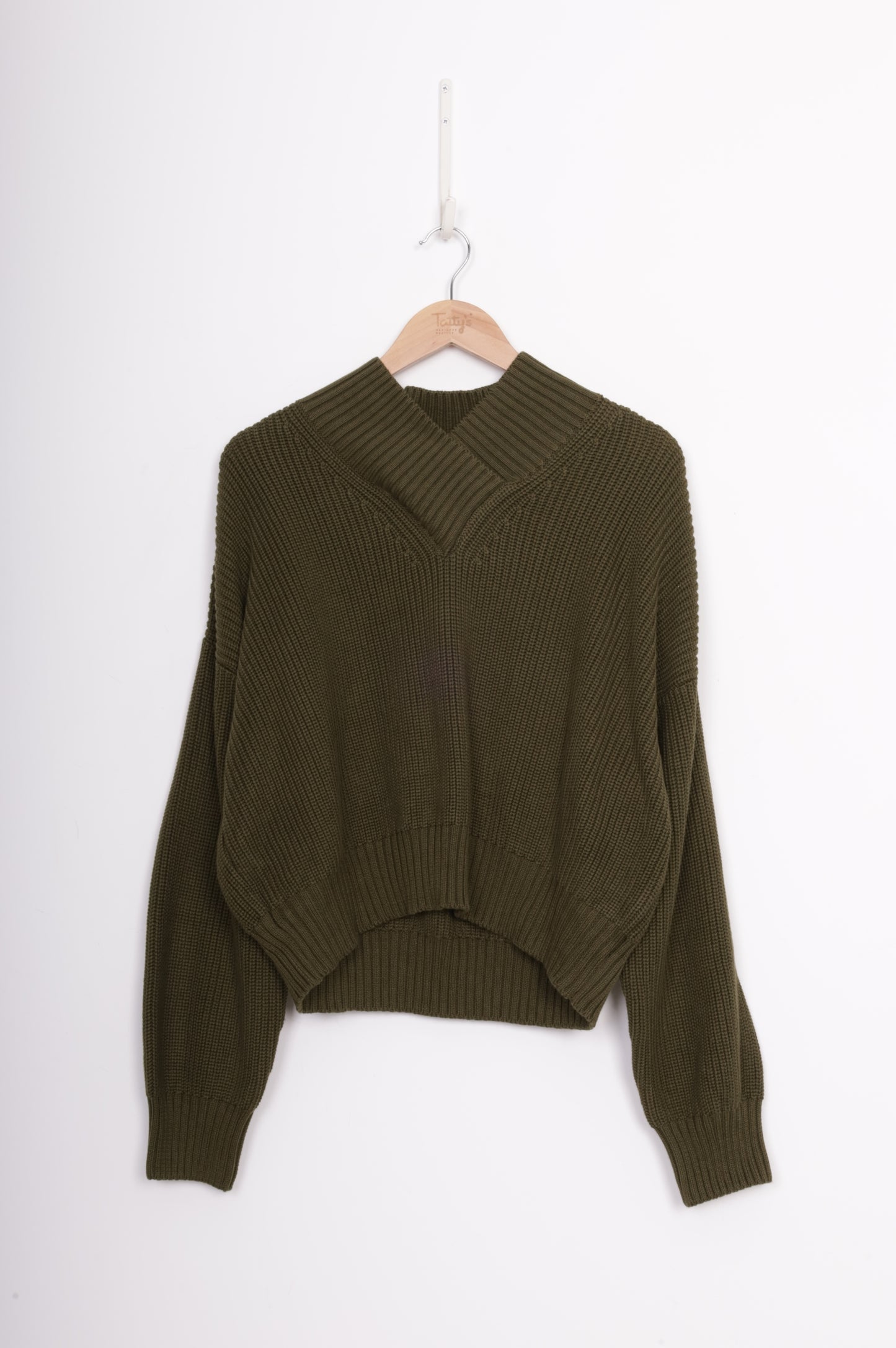 Kowtow Womens Green Jumper Size M