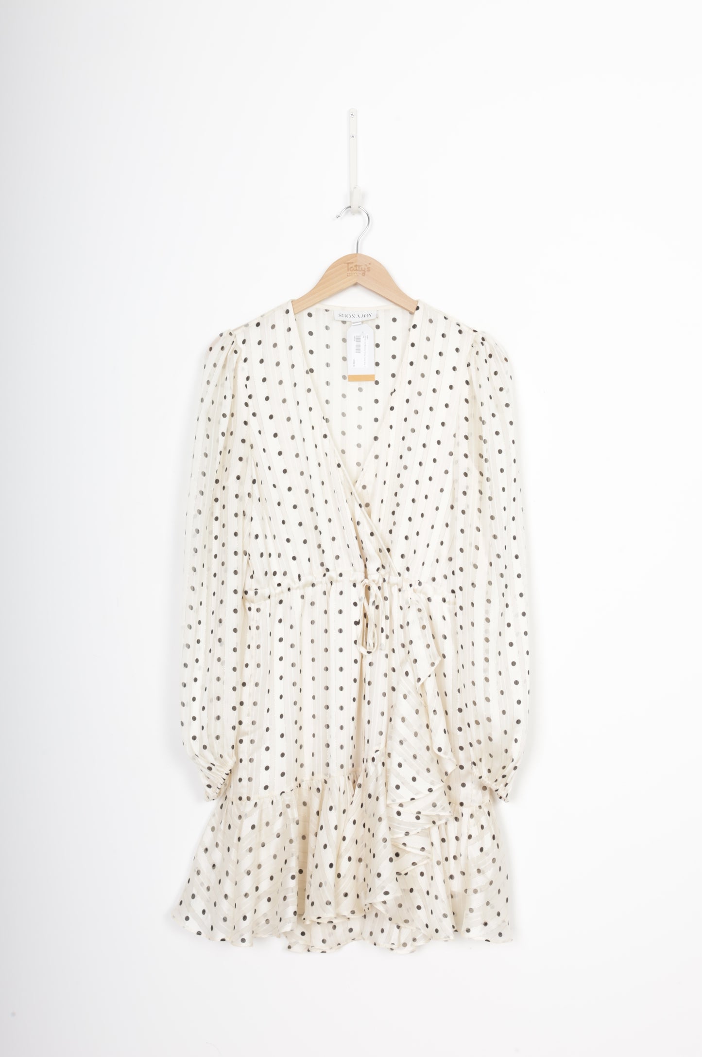 Shona Joy Womens Cream Dress Size EU 38