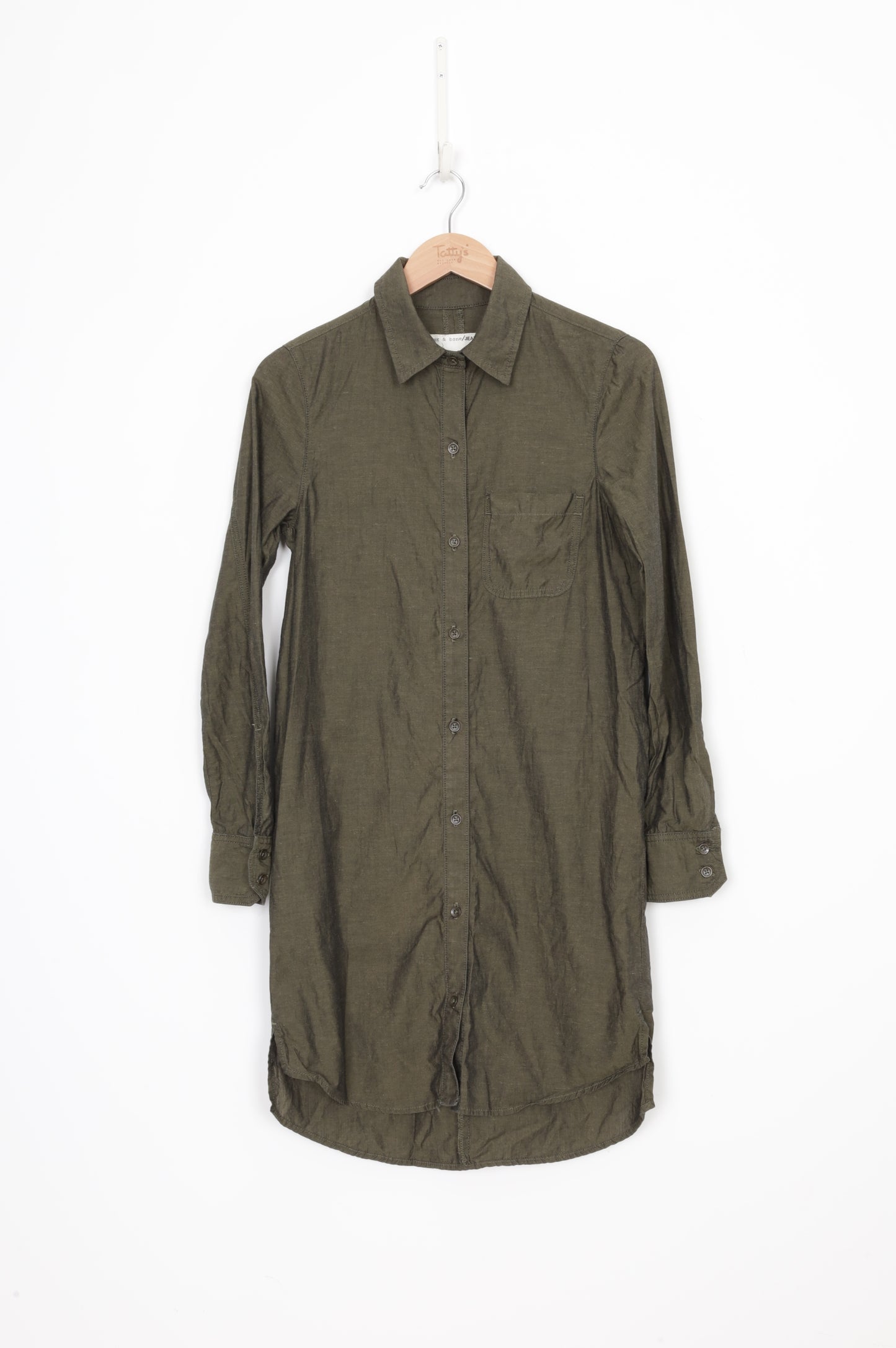 Rag & Bone Womens Green Dress Size XS