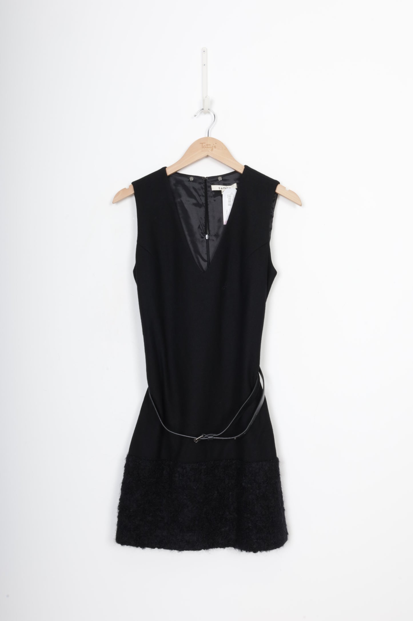 La Feta Womens Black Dress Size 40