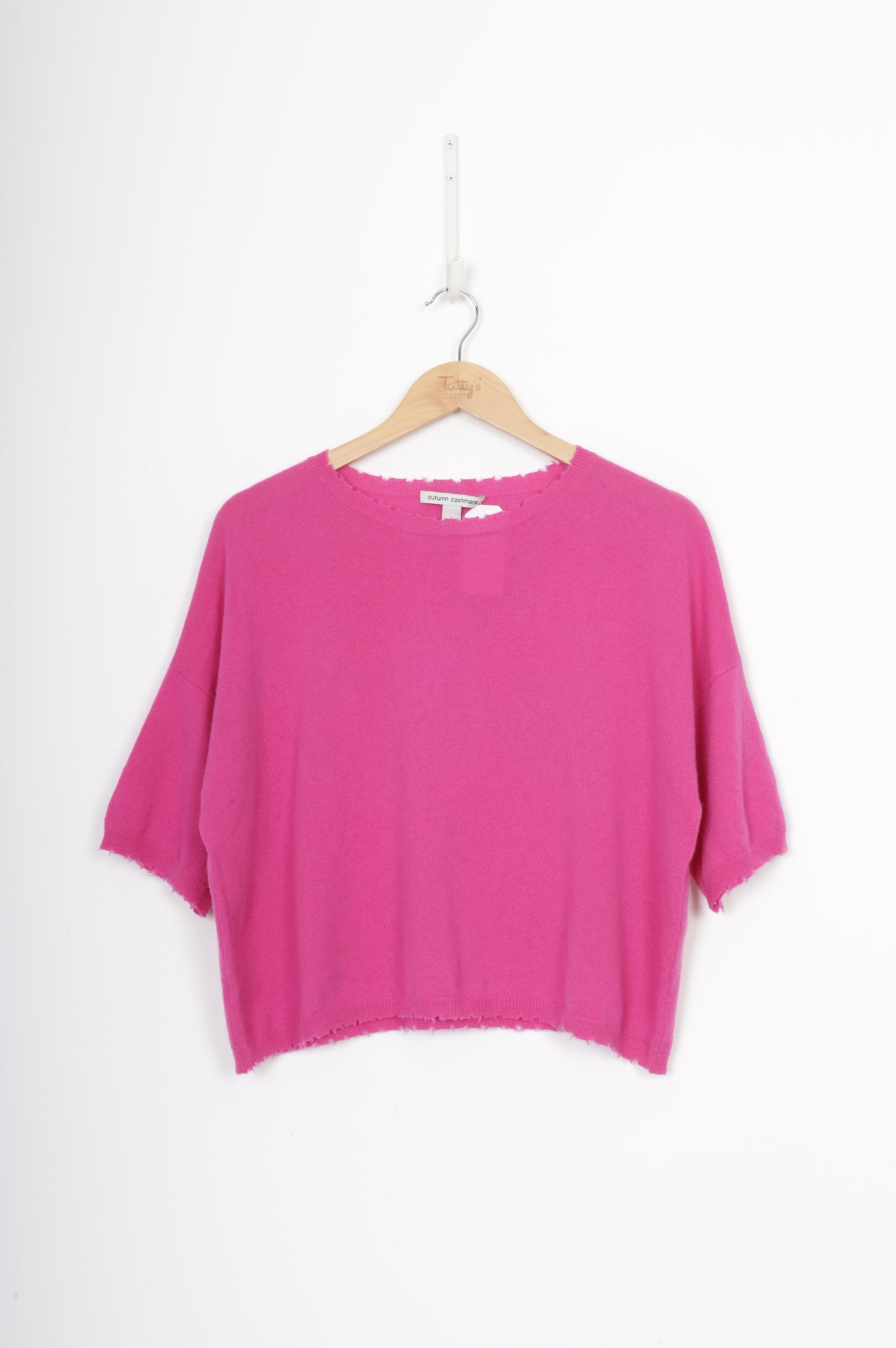 Autumn Cashmere Womens Pink Top Size S