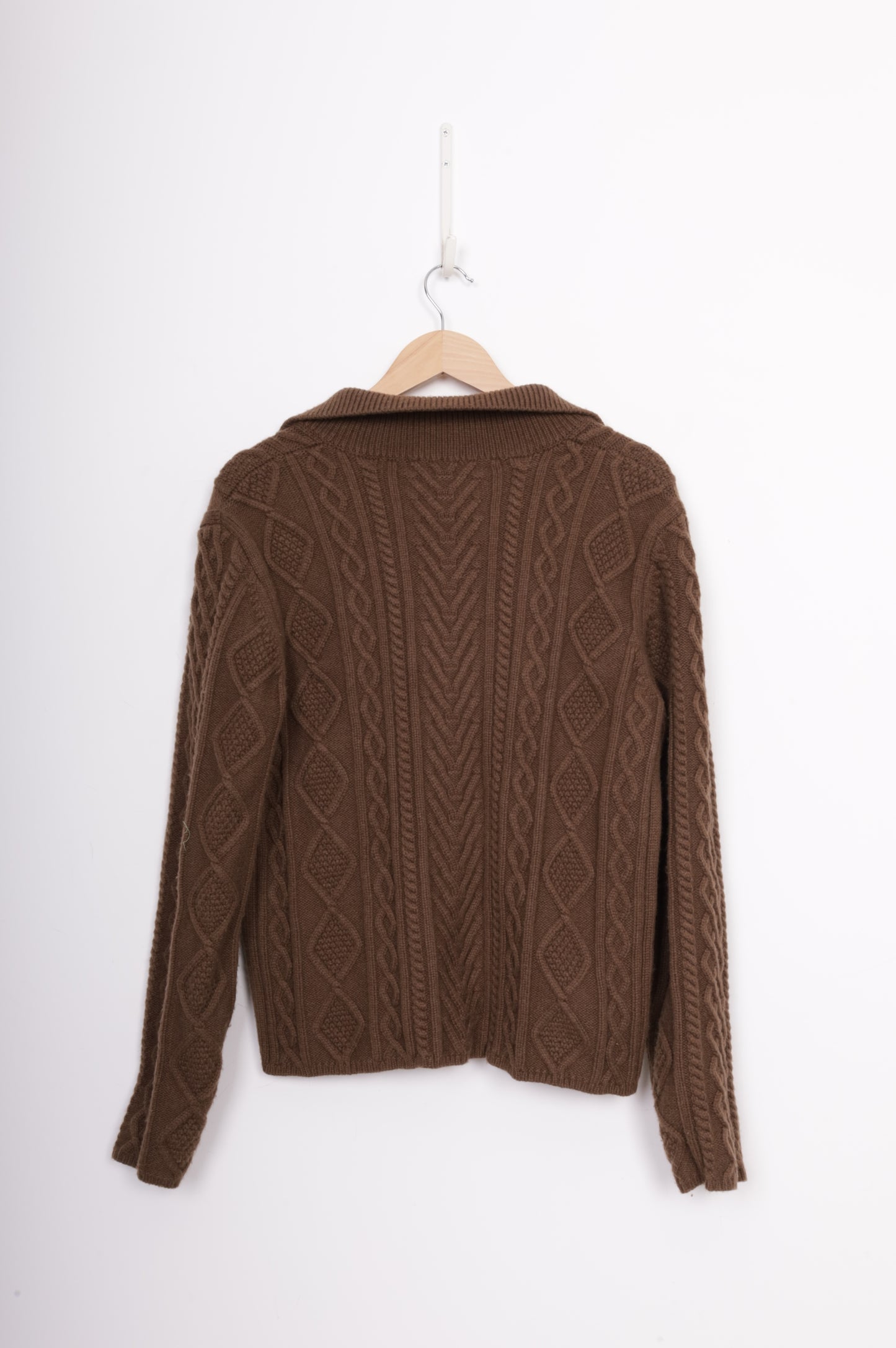 Matkasi Womens Brown Cardigan Size F