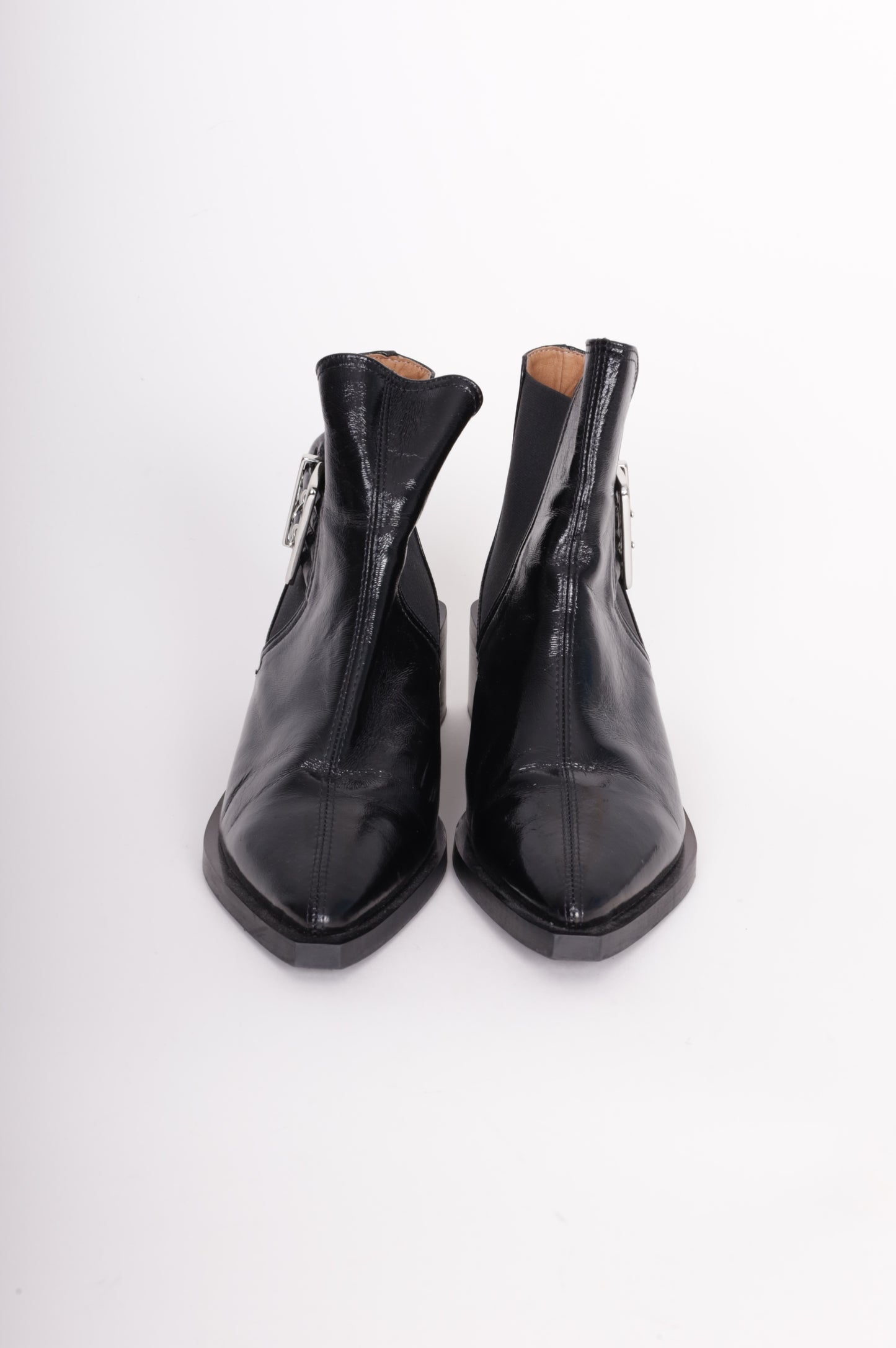 Ganni Womens Black Shoes Size EU 39
