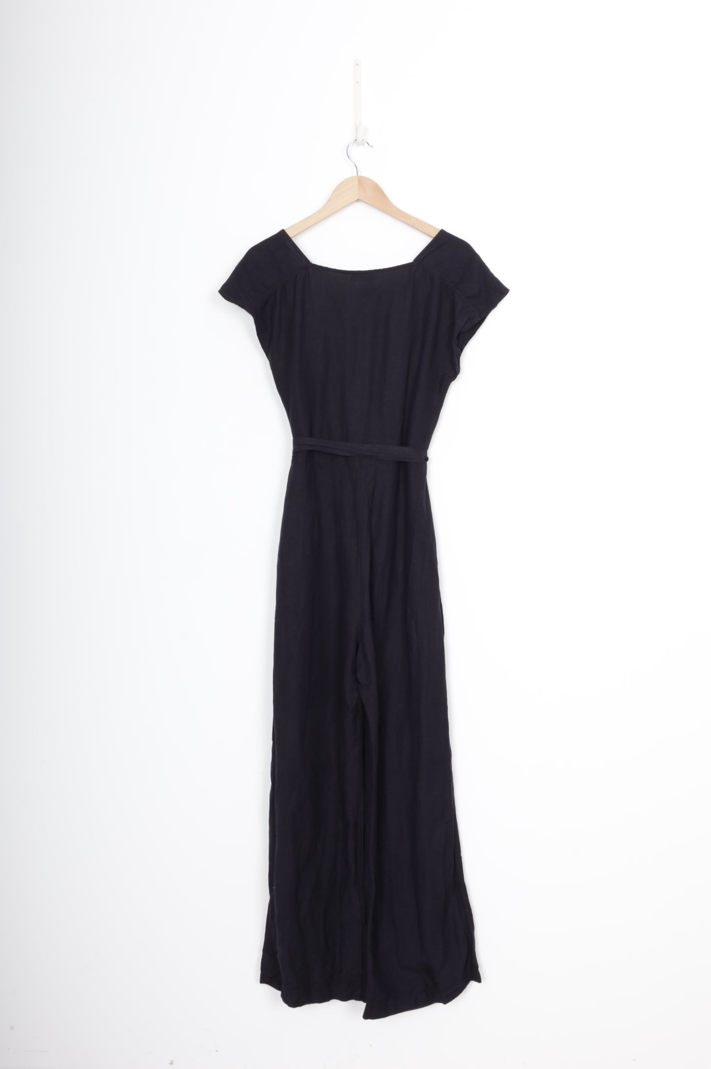 Liam Womens Blue Jumpsuit Size 12