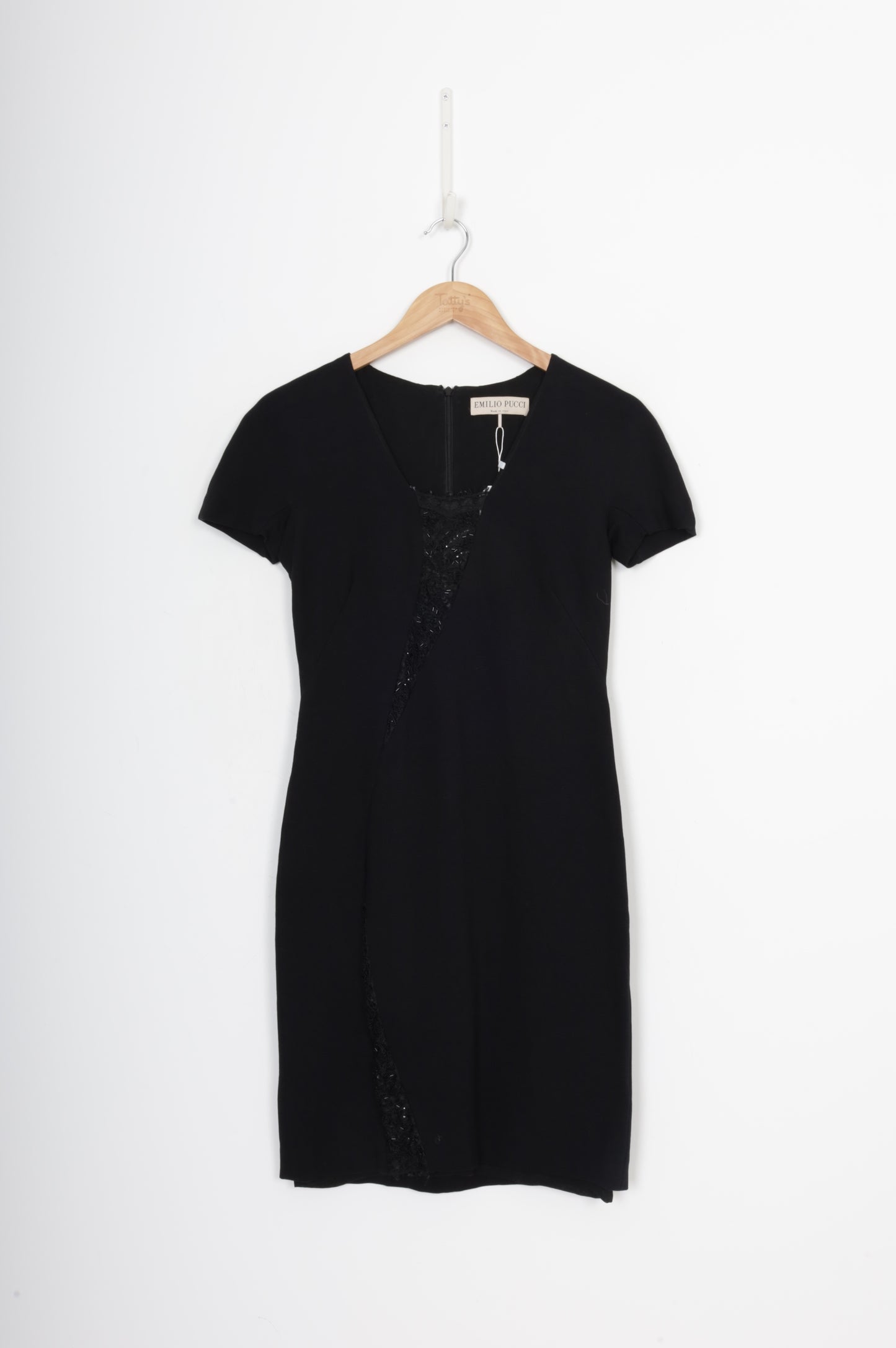 Emilio Pucci Womens Black Dress Size UK 10