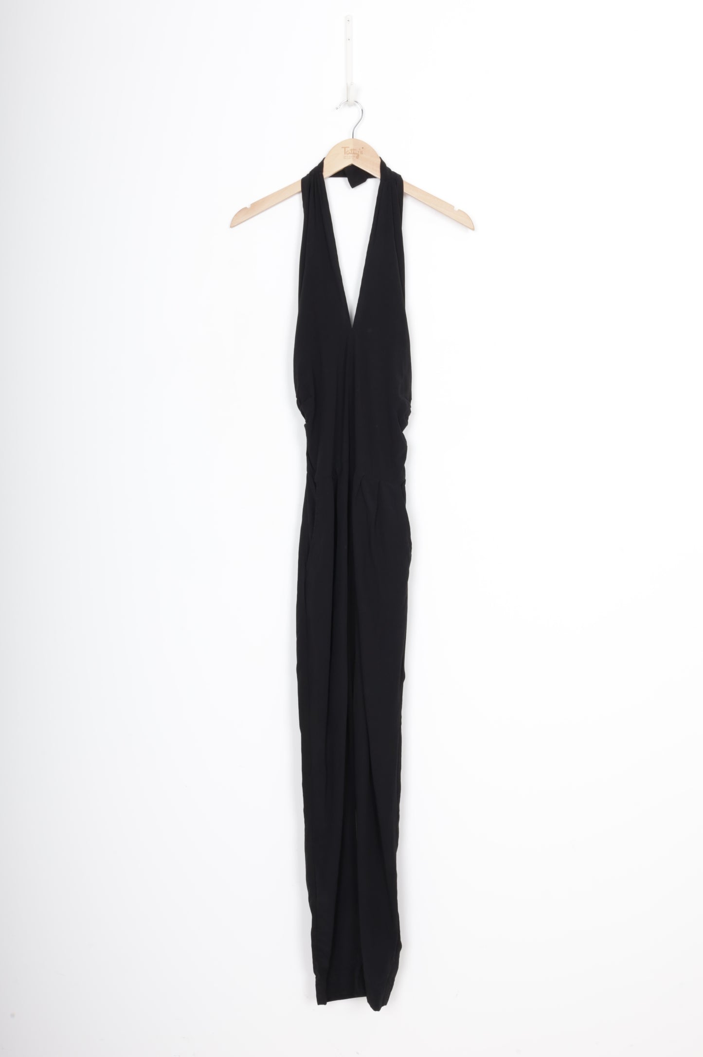 Ruby Womens Black Jumpsuit Size 8