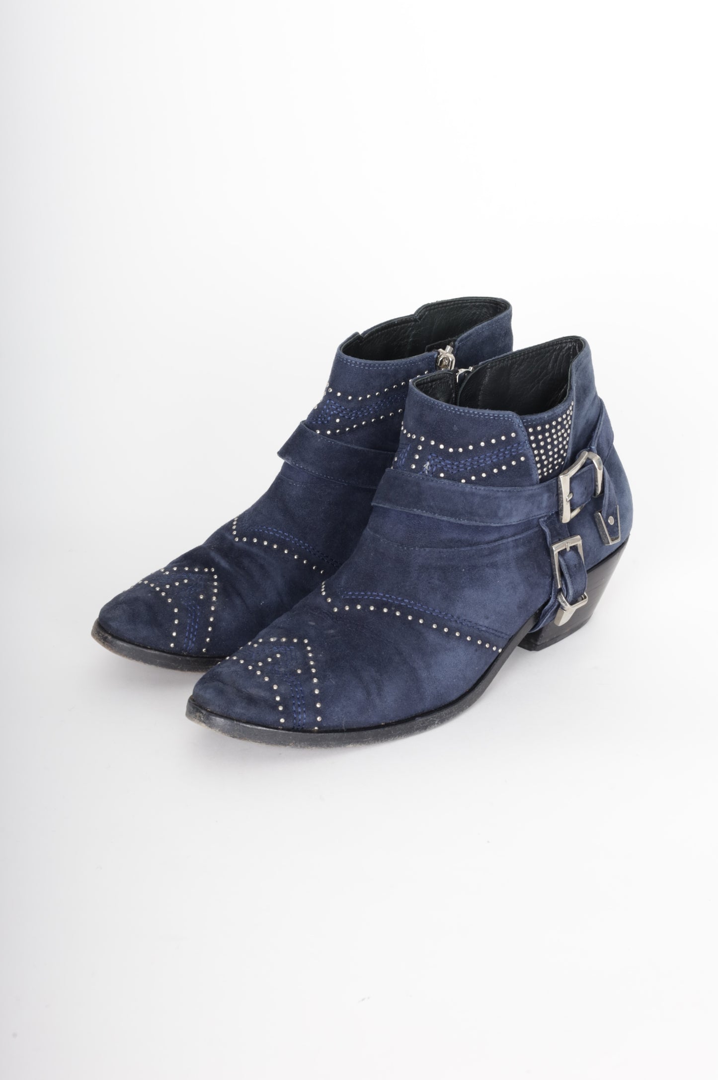 Anine Bing Womens Blue Boots Size EU 39