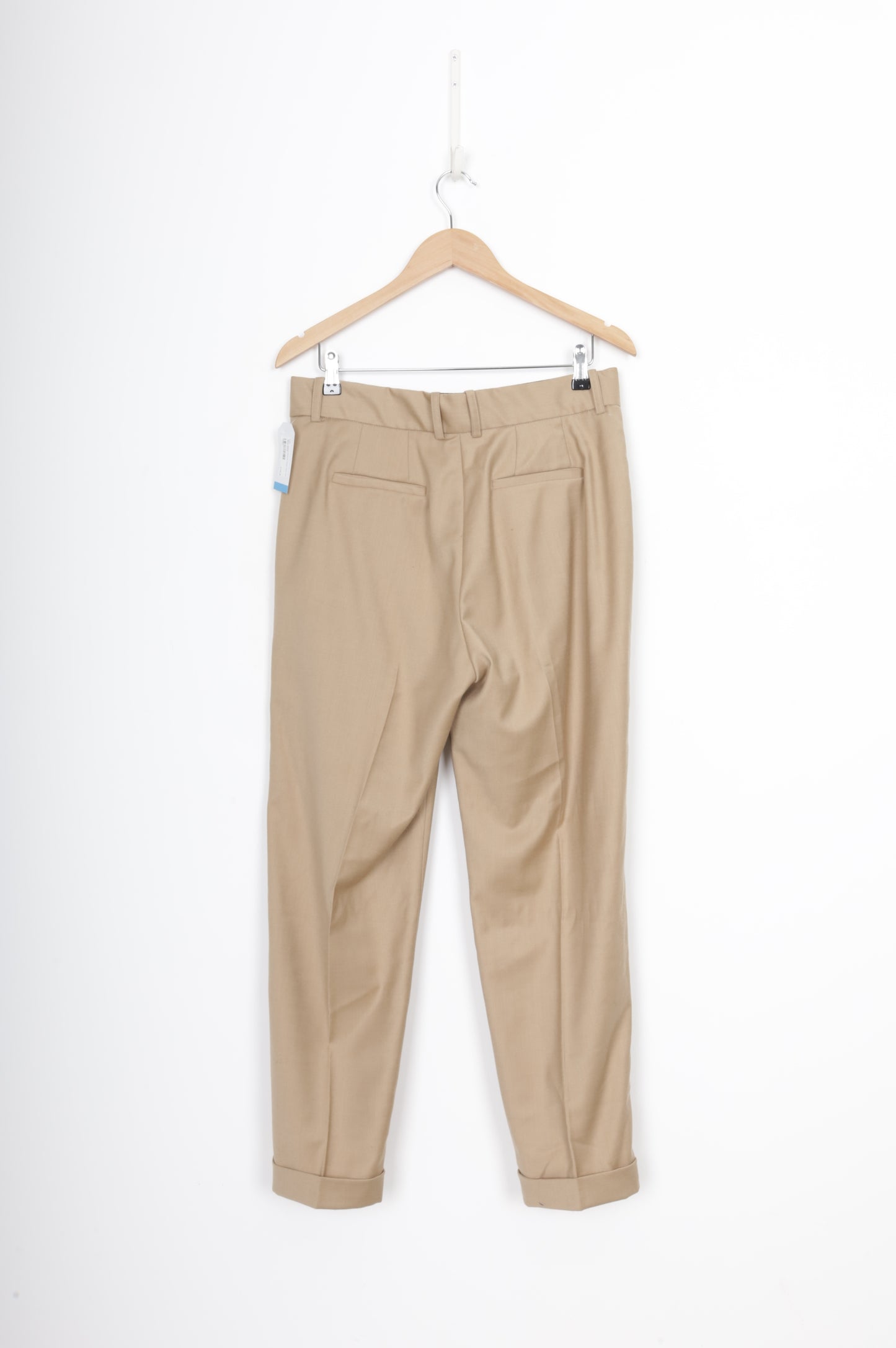 Wynn Hamlyn Womens Beige Pants Size 12