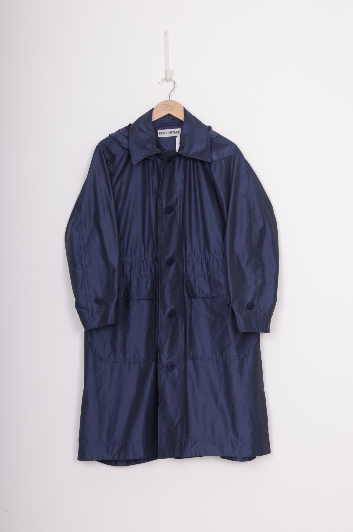 Issey Miyake Unisex Blue Coat Size O/S