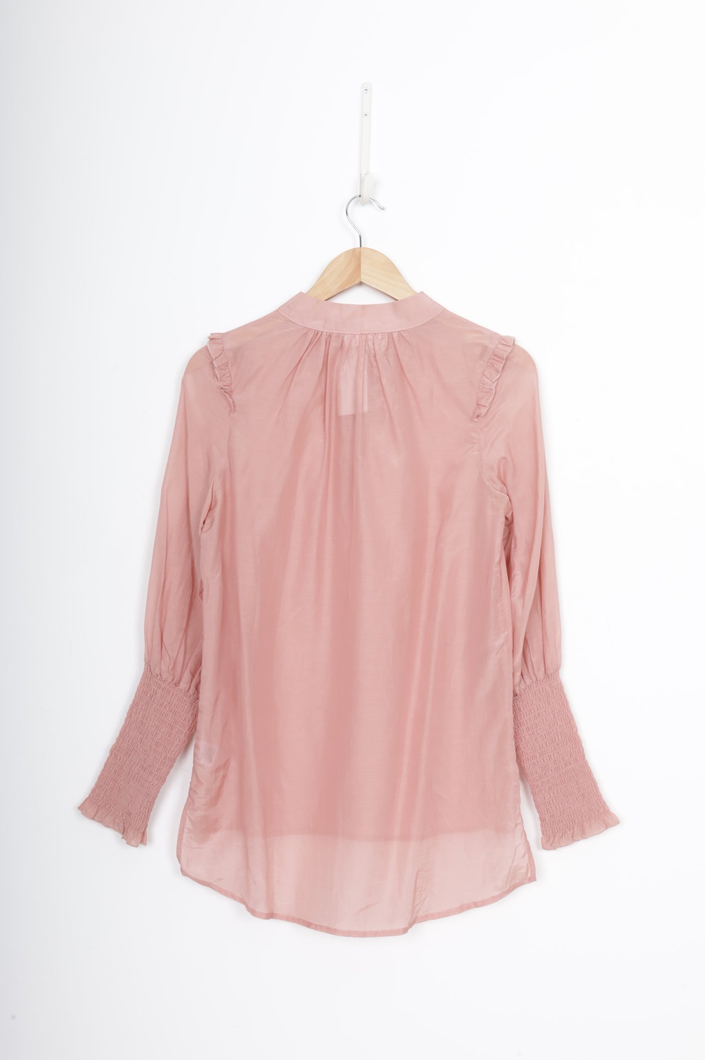 Bird & Knoll Womens Pink Blouse Size XS
